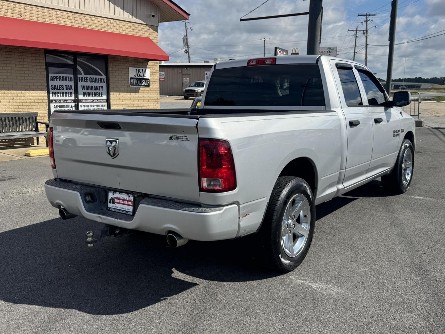 2013 Silver Ram 1500 Quad Cab (1C6RR6FT2DS) with an V8, HEMI, 5.7 Liter engine, Automatic, 6-Spd transmission, located at 8008 Warden Rd, Sherwood, AR, 72120, (501) 801-6100, 34.830078, -92.186684 - Photo#7