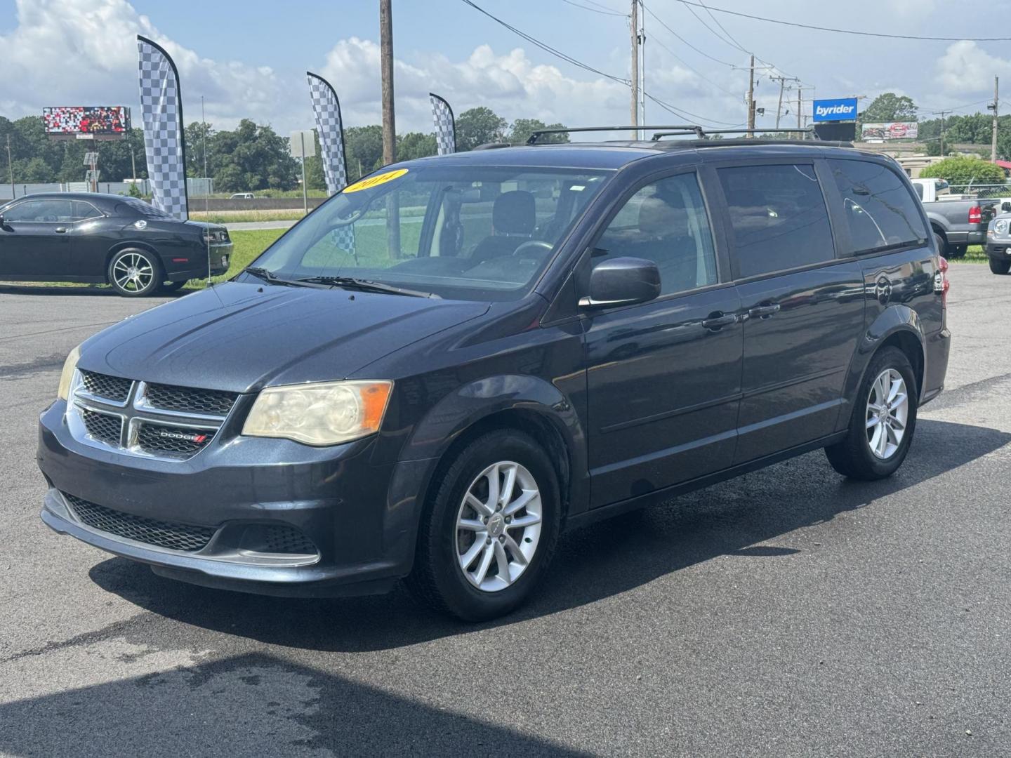 2014 Gray Dodge Grand Caravan Passenger (2C4RDGCG0ER) with an V6, Flex Fuel, 3.6 Liter engine, Automatic, 6-Spd transmission, located at 8008 Warden Rd, Sherwood, AR, 72120, (501) 801-6100, 34.830078, -92.186684 - Photo#3