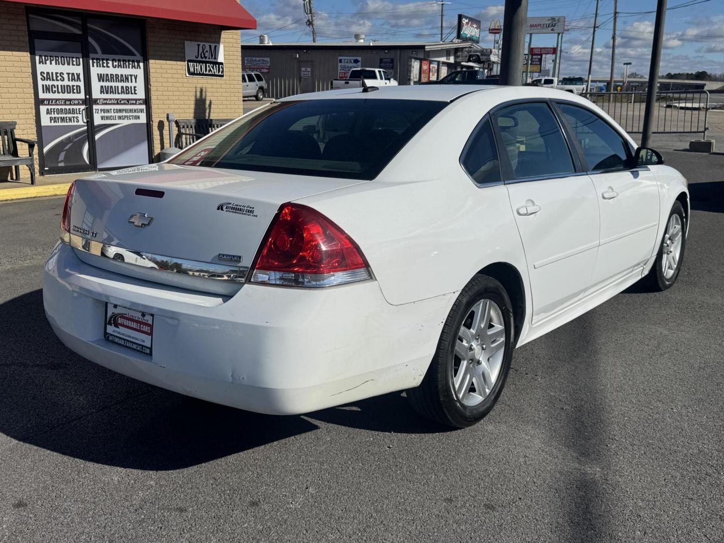 2011 White Chevrolet Impala (2G1WG5EK0B1) with an V6, Flex Fuel, 3.5 Liter engine, Automatic, 4-Spd w/Overdrive transmission, located at 8008 Warden Rd, Sherwood, AR, 72120, (501) 801-6100, 34.830078, -92.186684 - Photo#7
