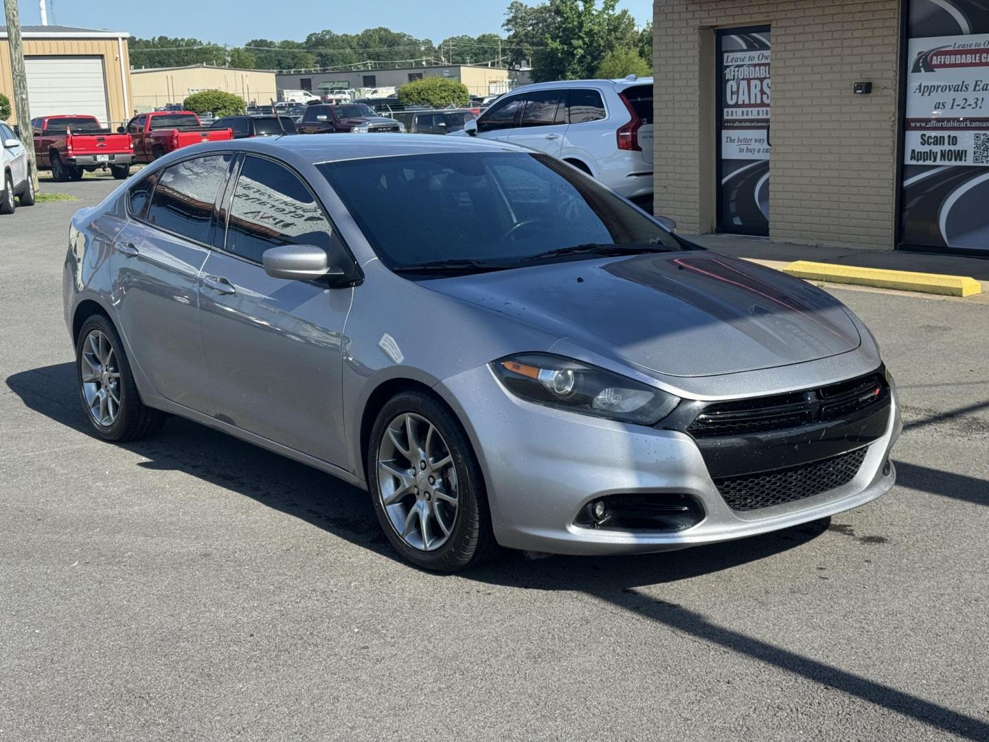 2015 Silver Dodge Dart (1C3CDFBB0FD) with an 4-Cyl, MultiAir PZEV 2.4L engine, Manual, 6-Spd transmission, located at 8008 Warden Rd, Sherwood, AR, 72120, (501) 801-6100, 34.830078, -92.186684 - Photo#1