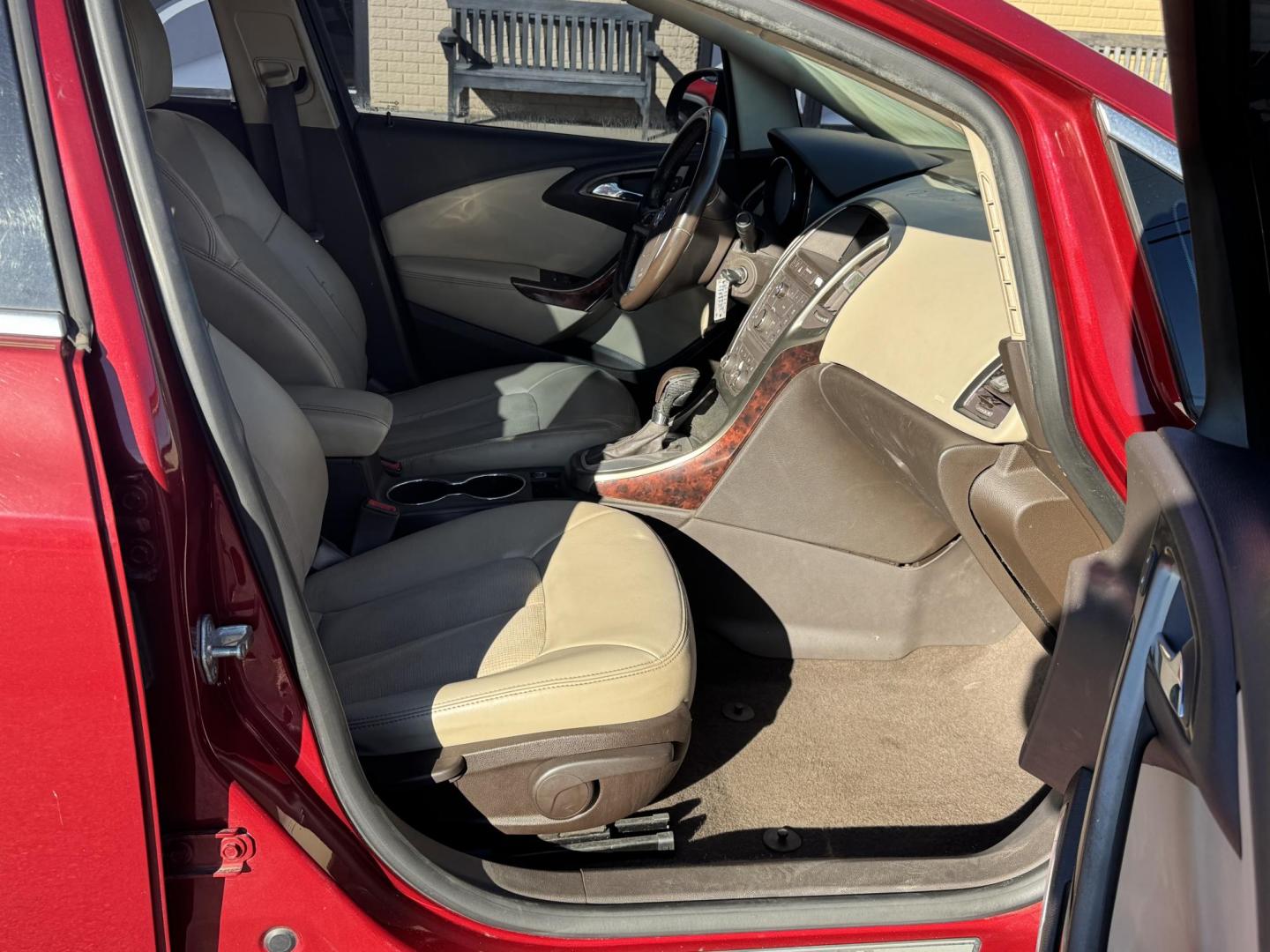 2014 Maroon Buick Verano (1G4PR5SK6E4) with an 4-Cyl, ECOTEC, 2.4 Liter engine, Auto, 6-Spd w/Shft Ctrl transmission, located at 8008 Warden Rd, Sherwood, AR, 72120, (501) 801-6100, 34.830078, -92.186684 - Photo#8