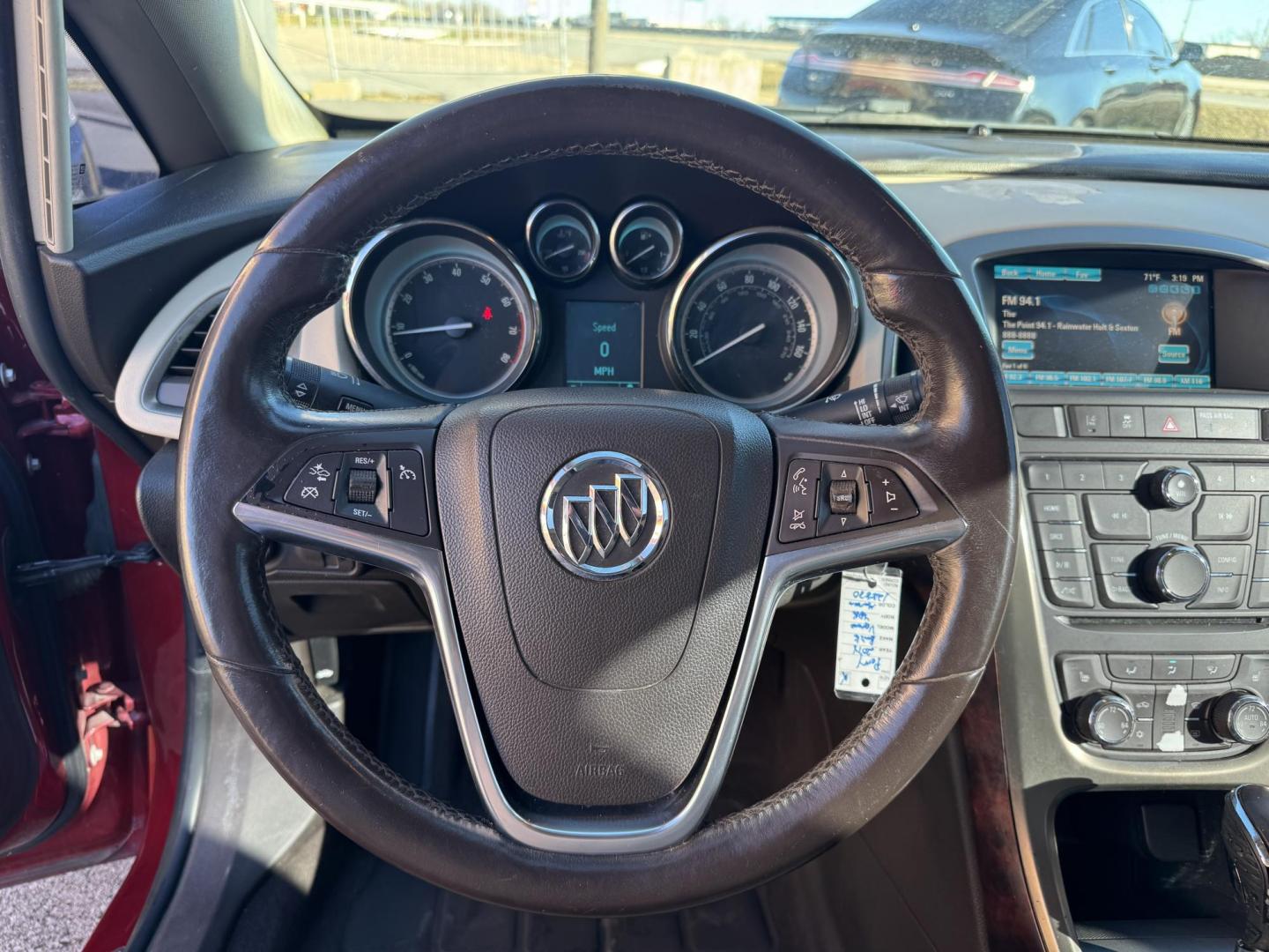 2014 Maroon Buick Verano (1G4PR5SK6E4) with an 4-Cyl, ECOTEC, 2.4 Liter engine, Auto, 6-Spd w/Shft Ctrl transmission, located at 8008 Warden Rd, Sherwood, AR, 72120, (501) 801-6100, 34.830078, -92.186684 - Photo#12