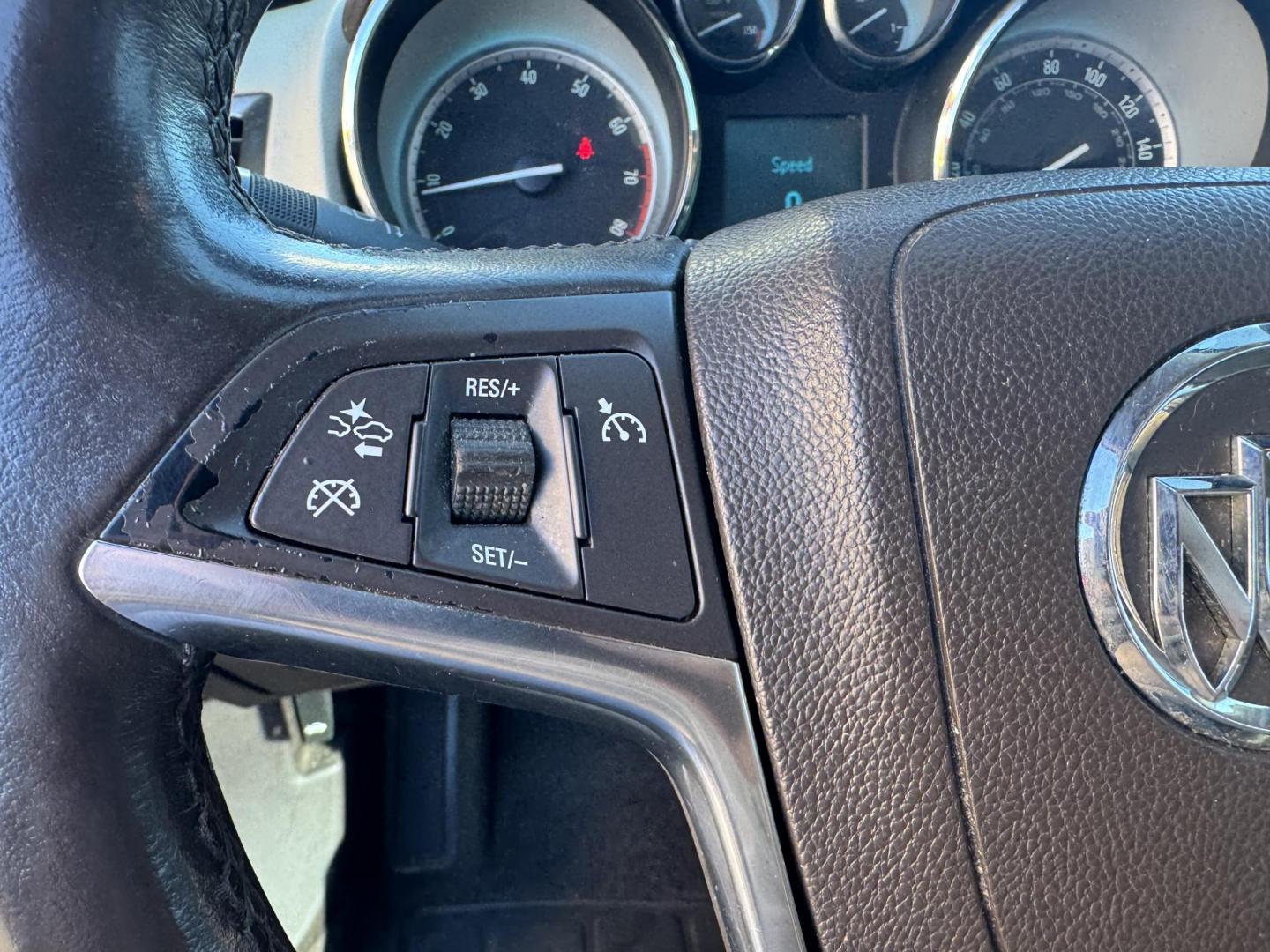 2014 Maroon Buick Verano (1G4PR5SK6E4) with an 4-Cyl, ECOTEC, 2.4 Liter engine, Auto, 6-Spd w/Shft Ctrl transmission, located at 8008 Warden Rd, Sherwood, AR, 72120, (501) 801-6100, 34.830078, -92.186684 - Photo#13