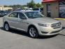 2018 Gold Ford Taurus (1FAHP2D86JG) with an V6, 3.5 Liter engine, Automatic, 6-Spd w/SelectShift transmission, located at 8008 Warden Rd, Sherwood, AR, 72120, (501) 801-6100, 34.830078, -92.186684 - Photo#1