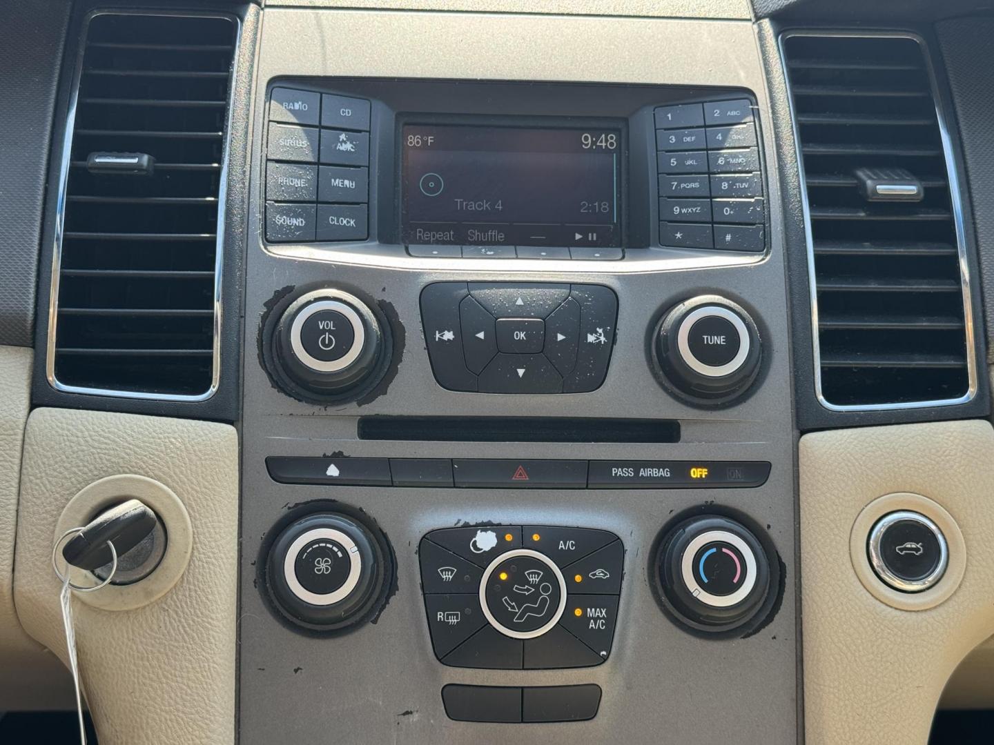2018 Gold Ford Taurus (1FAHP2D86JG) with an V6, 3.5 Liter engine, Automatic, 6-Spd w/SelectShift transmission, located at 8008 Warden Rd, Sherwood, AR, 72120, (501) 801-6100, 34.830078, -92.186684 - Photo#15