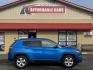 2018 Blue Jeep Compass (3C4NJDBB3JT) with an 4-Cyl, MultiAir, 2.4 Liter engine, Automatic, 6-Spd transmission, located at 8008 Warden Rd, Sherwood, AR, 72120, (501) 801-6100, 34.830078, -92.186684 - Photo#0