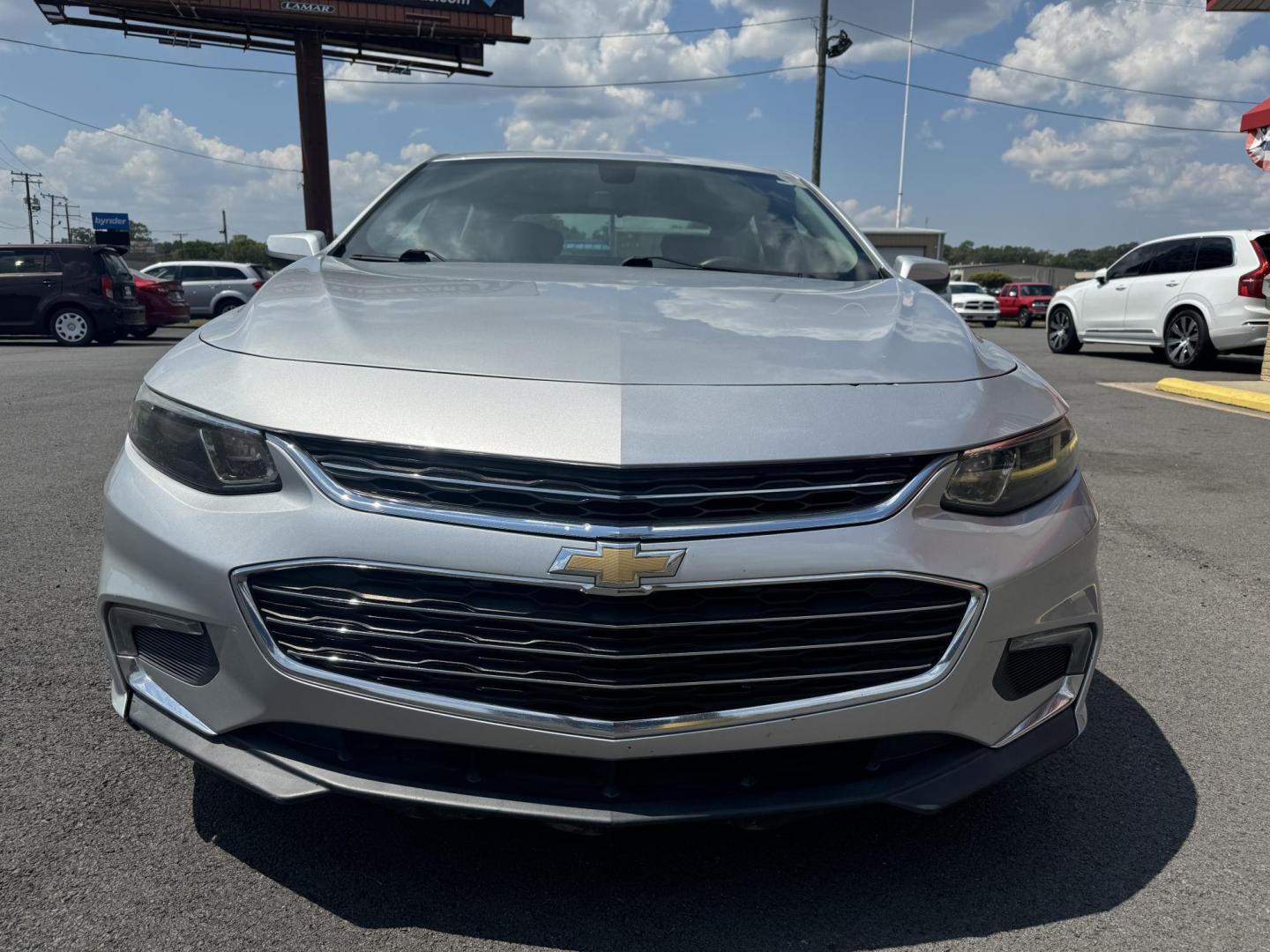 2017 Silver Chevrolet Malibu (1G1ZE5ST6HF) with an 4-Cyl, Turbo, 1.5 Liter engine, Automatic, 6-Spd transmission, located at 8008 Warden Rd, Sherwood, AR, 72120, (501) 801-6100, 34.830078, -92.186684 - Photo#1