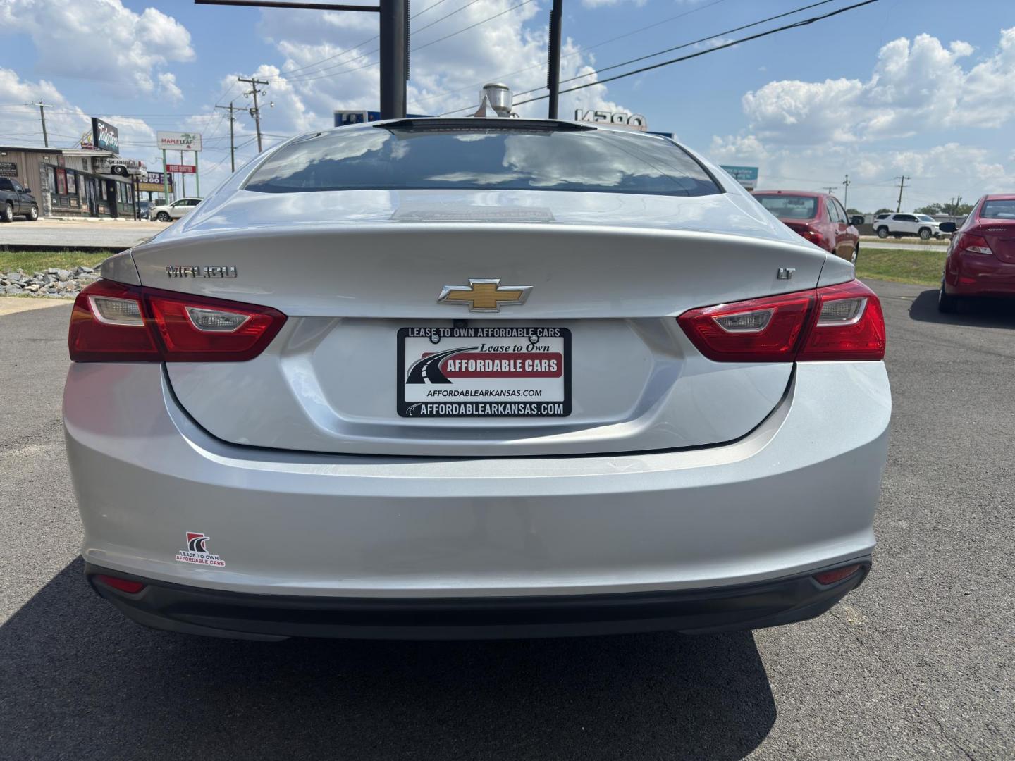 2017 Silver Chevrolet Malibu (1G1ZE5ST6HF) with an 4-Cyl, Turbo, 1.5 Liter engine, Automatic, 6-Spd transmission, located at 8008 Warden Rd, Sherwood, AR, 72120, (501) 801-6100, 34.830078, -92.186684 - Photo#6