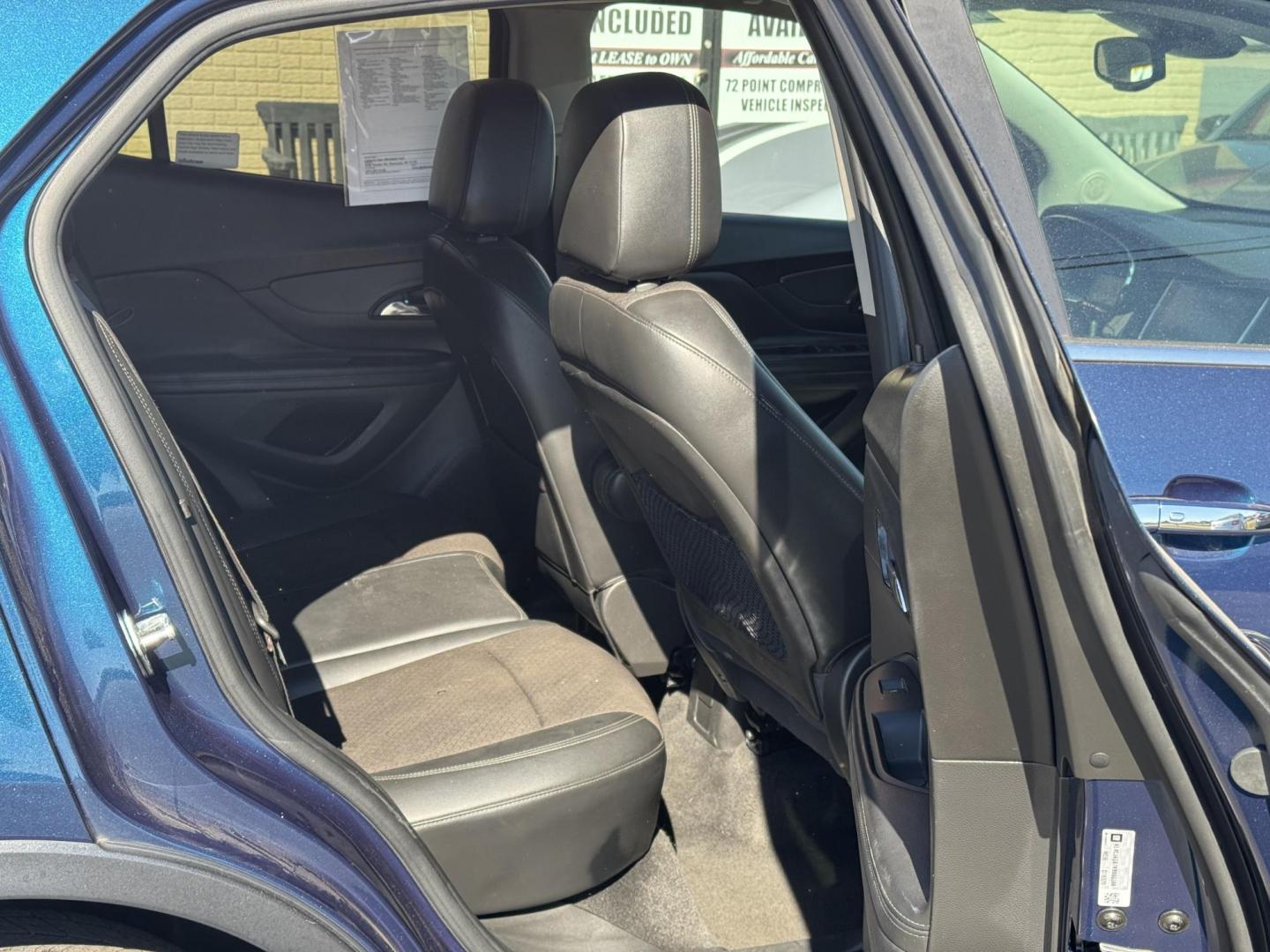 2019 Blue Buick Encore (KL4CJASB7KB) with an 4-Cyl, ECOTEC, Turbo, 1.4 Liter engine, Automatic, 6-Spd w/Overdrive and Shift Control transmission, located at 8008 Warden Rd, Sherwood, AR, 72120, (501) 801-6100, 34.830078, -92.186684 - Photo#9
