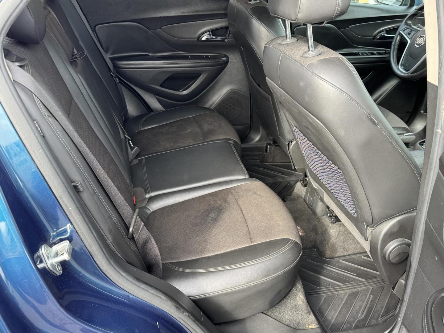 2019 Blue Buick Encore (KL4CJASB7KB) with an 4-Cyl, ECOTEC, Turbo, 1.4 Liter engine, Automatic, 6-Spd w/Overdrive and Shift Control transmission, located at 8008 Warden Rd, Sherwood, AR, 72120, (501) 801-6100, 34.830078, -92.186684 - Photo#9