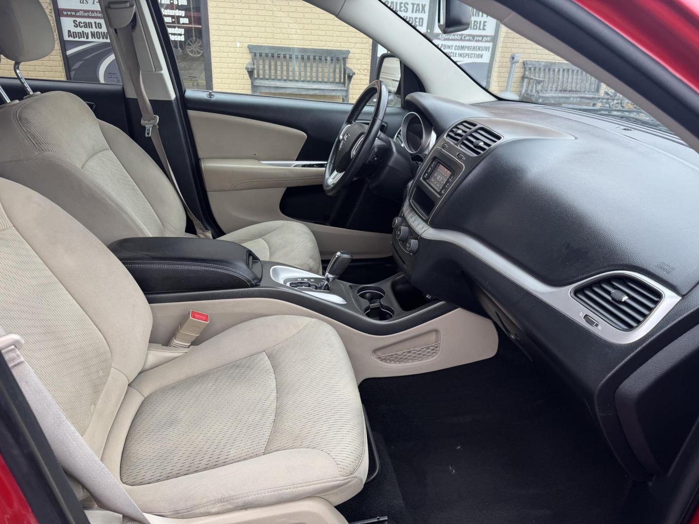 2016 Red Dodge Journey (3C4PDCBBXGT) with an 4-Cyl, 2.4 Liter engine, Auto, 6-Spd AutoStick transmission, located at 8008 Warden Rd, Sherwood, AR, 72120, (501) 801-6100, 34.830078, -92.186684 - Photo#8