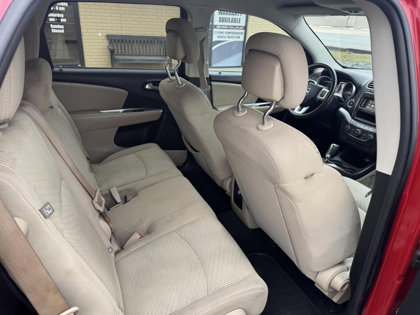 2016 Red Dodge Journey (3C4PDCBBXGT) with an 4-Cyl, 2.4 Liter engine, Auto, 6-Spd AutoStick transmission, located at 8008 Warden Rd, Sherwood, AR, 72120, (501) 801-6100, 34.830078, -92.186684 - Photo#9