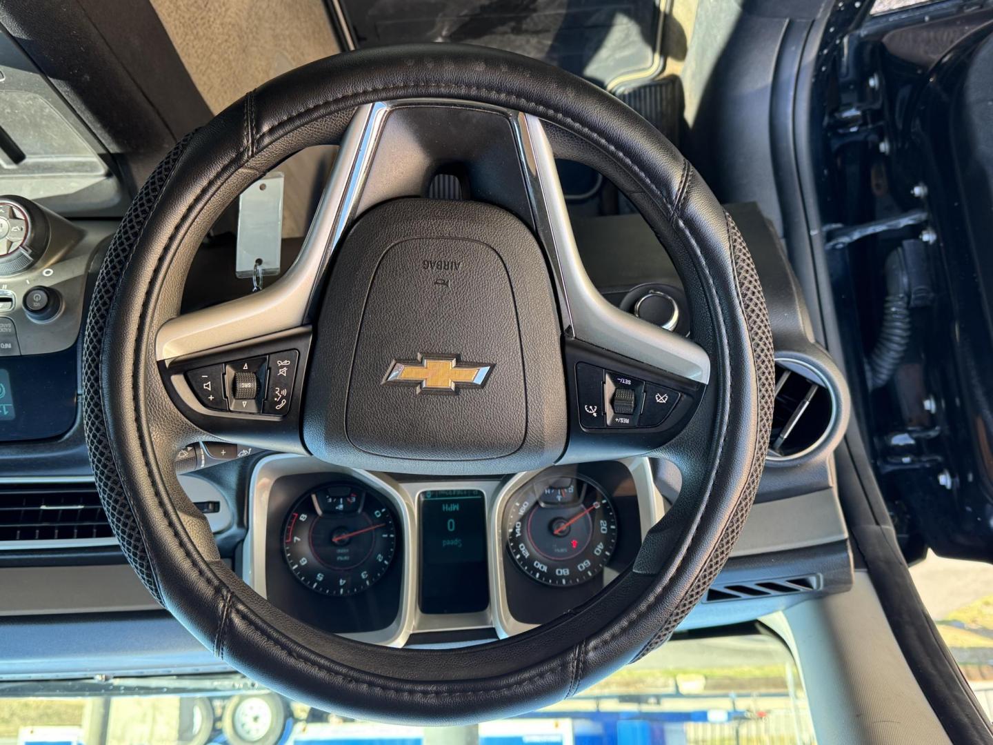 2015 Black Chevrolet Camaro (2G1FB1E36F9) with an V6, 3.6 Liter engine, Auto, 6-Spd w/TAPshift transmission, located at 8008 Warden Rd, Sherwood, AR, 72120, (501) 801-6100, 34.830078, -92.186684 - Photo#12