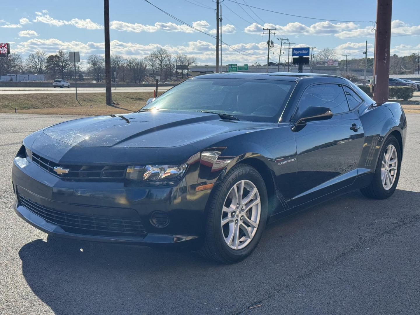 2015 Black Chevrolet Camaro (2G1FB1E36F9) with an V6, 3.6 Liter engine, Auto, 6-Spd w/TAPshift transmission, located at 8008 Warden Rd, Sherwood, AR, 72120, (501) 801-6100, 34.830078, -92.186684 - Photo#3