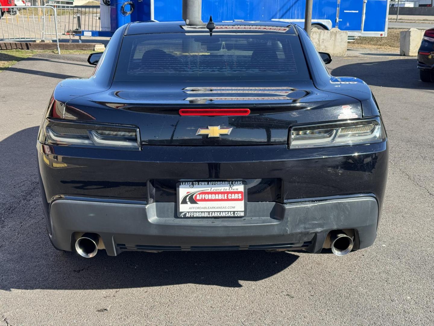 2015 Black Chevrolet Camaro (2G1FB1E36F9) with an V6, 3.6 Liter engine, Auto, 6-Spd w/TAPshift transmission, located at 8008 Warden Rd, Sherwood, AR, 72120, (501) 801-6100, 34.830078, -92.186684 - Photo#6
