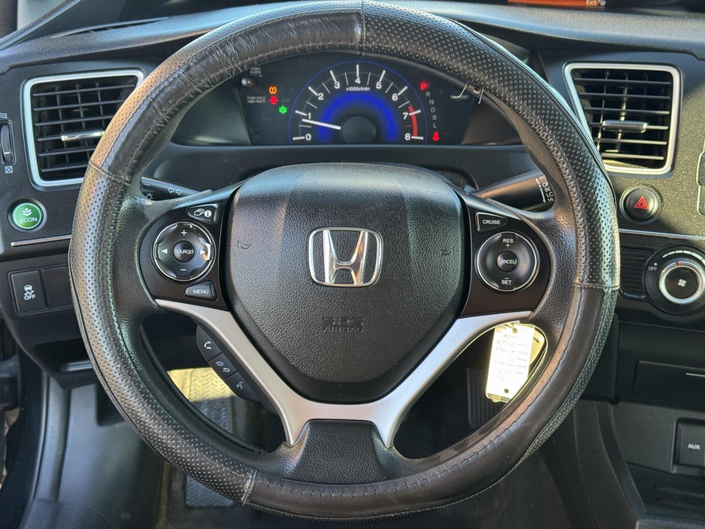 2015 Black Honda Civic (2HGFG3B51FH) with an 4-Cyl, i-VTEC, 1.8 Liter engine, Automatic, CVT transmission, located at 8008 Warden Rd, Sherwood, AR, 72120, (501) 801-6100, 34.830078, -92.186684 - Photo#11
