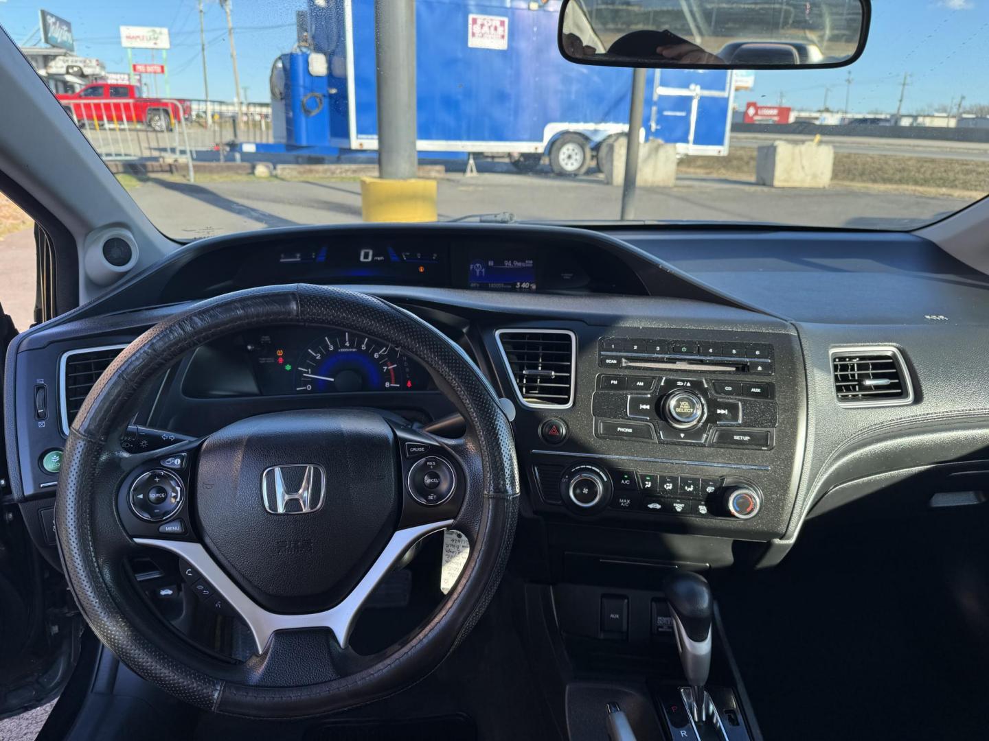 2015 Black Honda Civic (2HGFG3B51FH) with an 4-Cyl, i-VTEC, 1.8 Liter engine, Automatic, CVT transmission, located at 8008 Warden Rd, Sherwood, AR, 72120, (501) 801-6100, 34.830078, -92.186684 - Photo#20