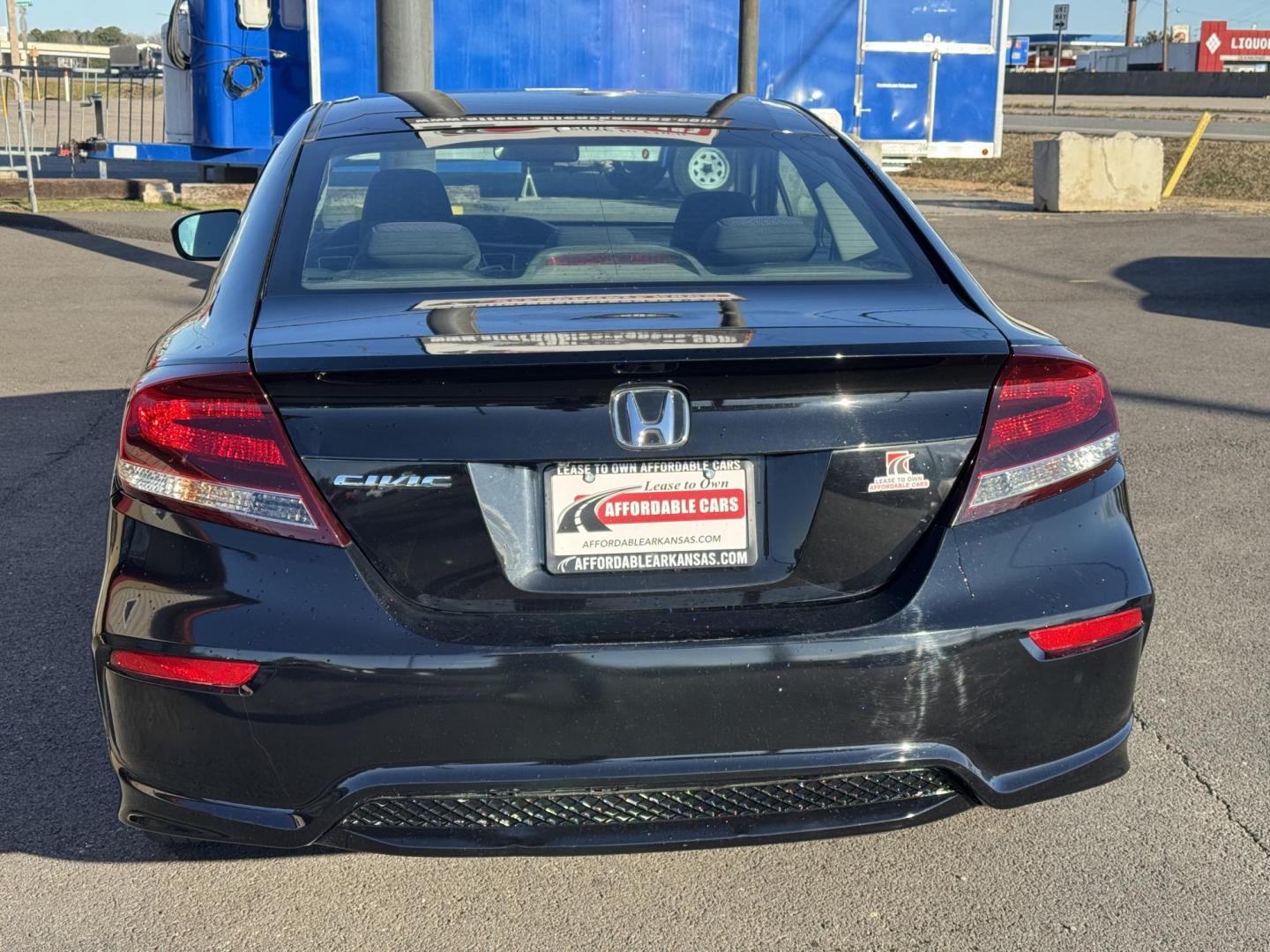 2015 Black Honda Civic (2HGFG3B51FH) with an 4-Cyl, i-VTEC, 1.8 Liter engine, Automatic, CVT transmission, located at 8008 Warden Rd, Sherwood, AR, 72120, (501) 801-6100, 34.830078, -92.186684 - Photo#6