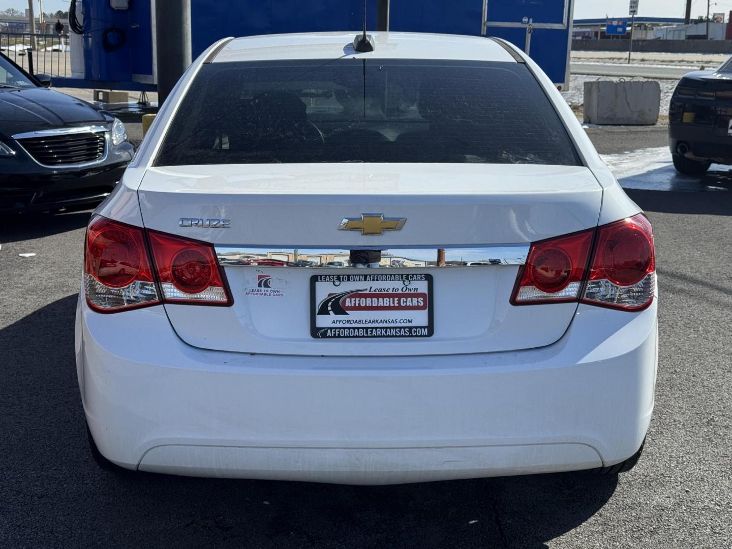 2015 White Chevrolet Cruze (1G1PA5SH2F7) with an 4-Cyl, ECOTEC, 1.8 Liter engine, Auto, 6-Spd Overdrive transmission, located at 8008 Warden Rd, Sherwood, AR, 72120, (501) 801-6100, 34.830078, -92.186684 - Photo#6