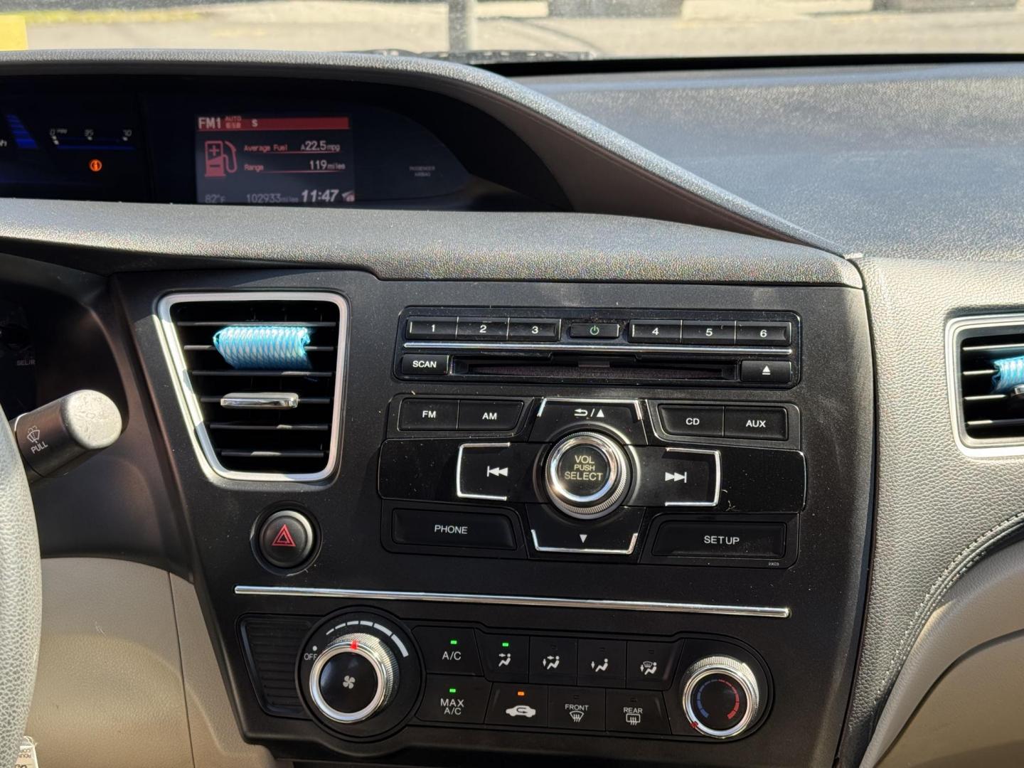 2014 Gray Honda Civic (19XFB2F51EE) with an 4-Cyl, i-VTEC, 1.8 Liter engine, Automatic, CVT transmission, located at 8008 Warden Rd, Sherwood, AR, 72120, (501) 801-6100, 34.830078, -92.186684 - Photo#14