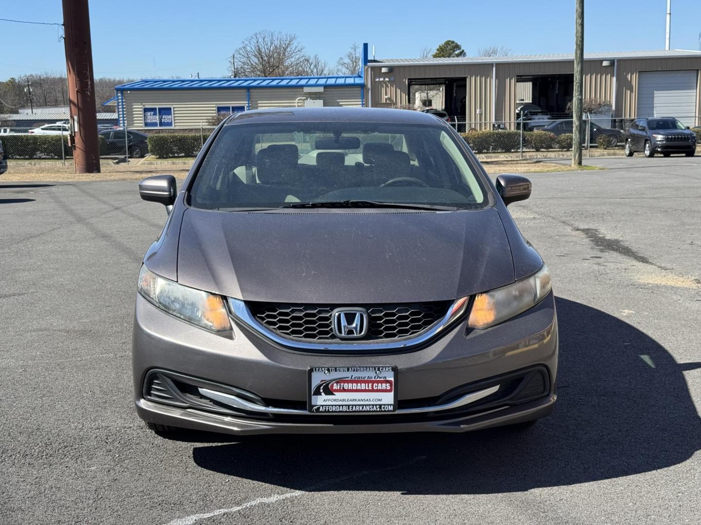 2014 Gray Honda Civic (19XFB2F51EE) with an 4-Cyl, i-VTEC, 1.8 Liter engine, Automatic, CVT transmission, located at 8008 Warden Rd, Sherwood, AR, 72120, (501) 801-6100, 34.830078, -92.186684 - Photo#2