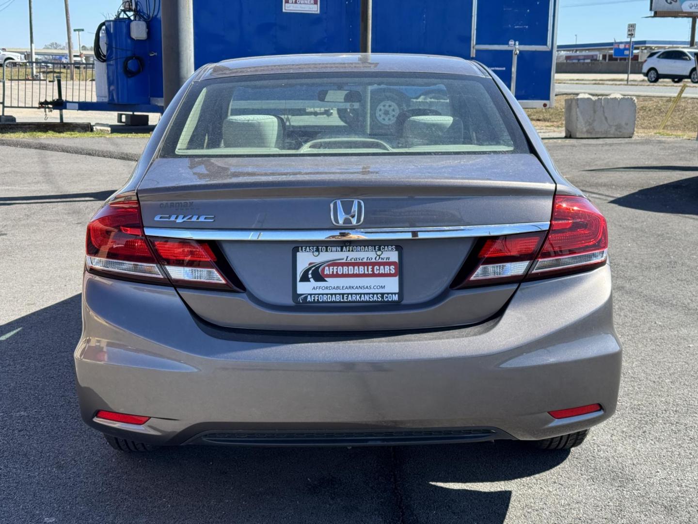 2014 Gray Honda Civic (19XFB2F51EE) with an 4-Cyl, i-VTEC, 1.8 Liter engine, Automatic, CVT transmission, located at 8008 Warden Rd, Sherwood, AR, 72120, (501) 801-6100, 34.830078, -92.186684 - Photo#6