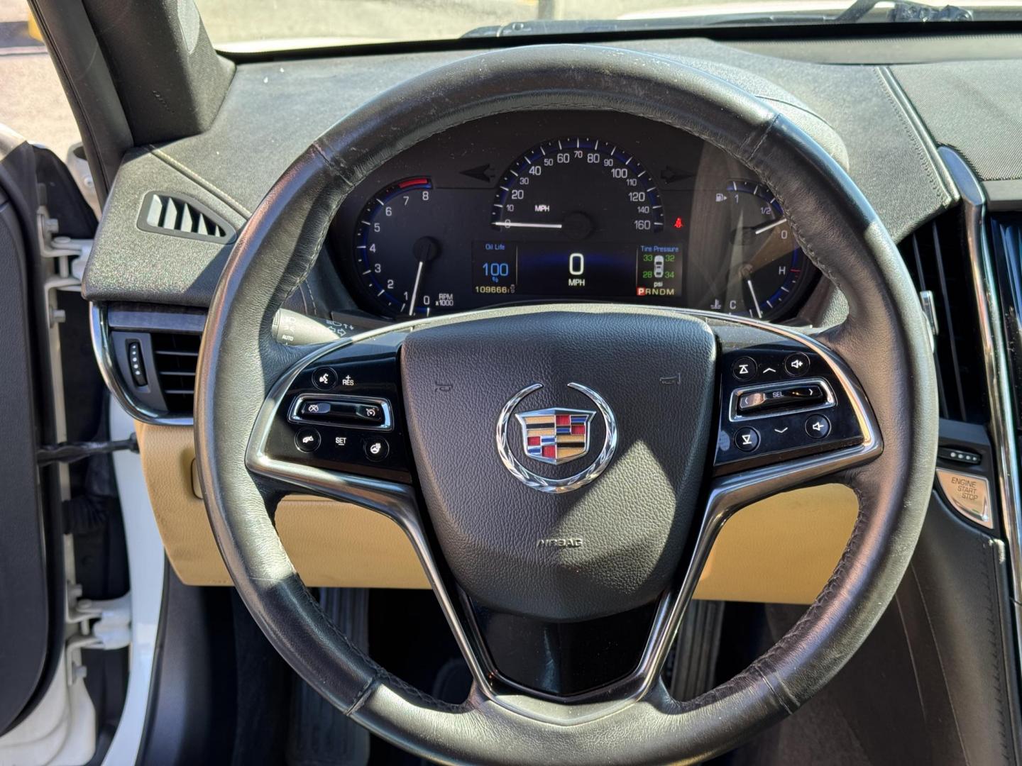 2014 White Cadillac ATS (1G6AB5R31E0) with an V6, Flex Fuel, 3.6 Liter engine, Automatic, 6-Spd transmission, located at 8008 Warden Rd, Sherwood, AR, 72120, (501) 801-6100, 34.830078, -92.186684 - Photo#17