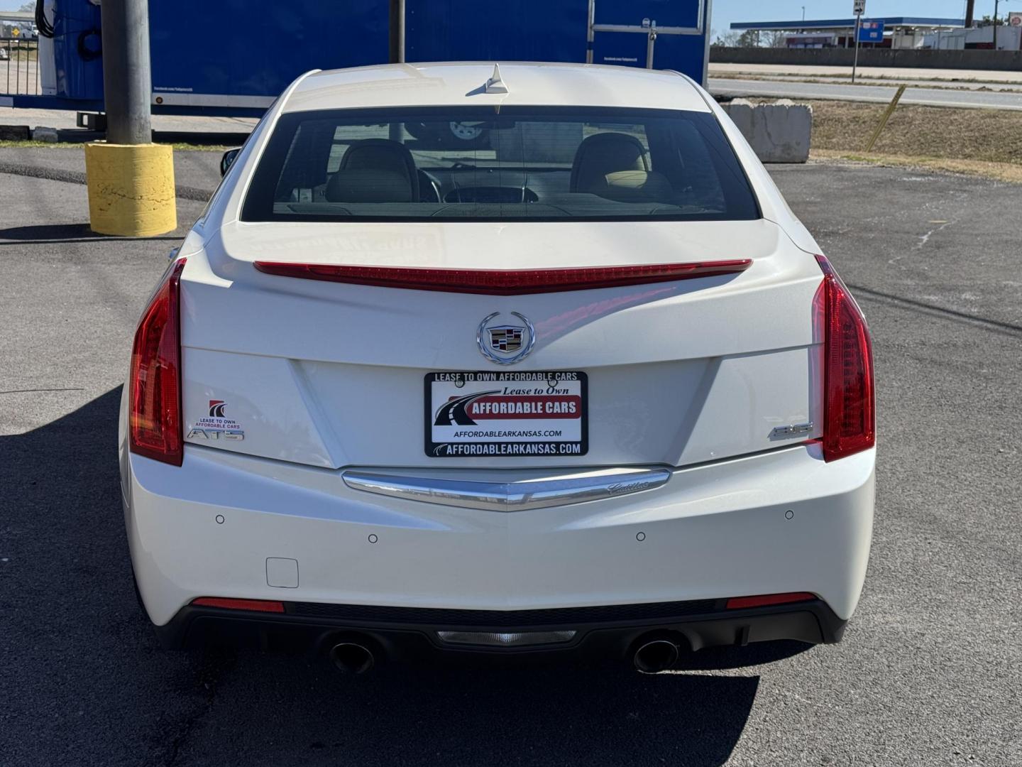 2014 White Cadillac ATS (1G6AB5R31E0) with an V6, Flex Fuel, 3.6 Liter engine, Automatic, 6-Spd transmission, located at 8008 Warden Rd, Sherwood, AR, 72120, (501) 801-6100, 34.830078, -92.186684 - Photo#6