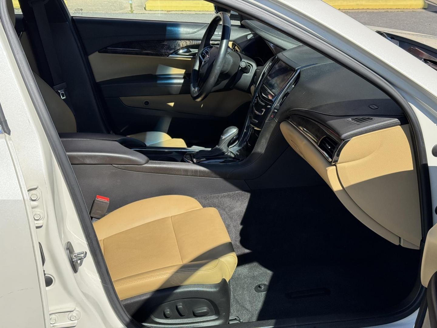 2014 White Cadillac ATS (1G6AB5R31E0) with an V6, Flex Fuel, 3.6 Liter engine, Automatic, 6-Spd transmission, located at 8008 Warden Rd, Sherwood, AR, 72120, (501) 801-6100, 34.830078, -92.186684 - Photo#8