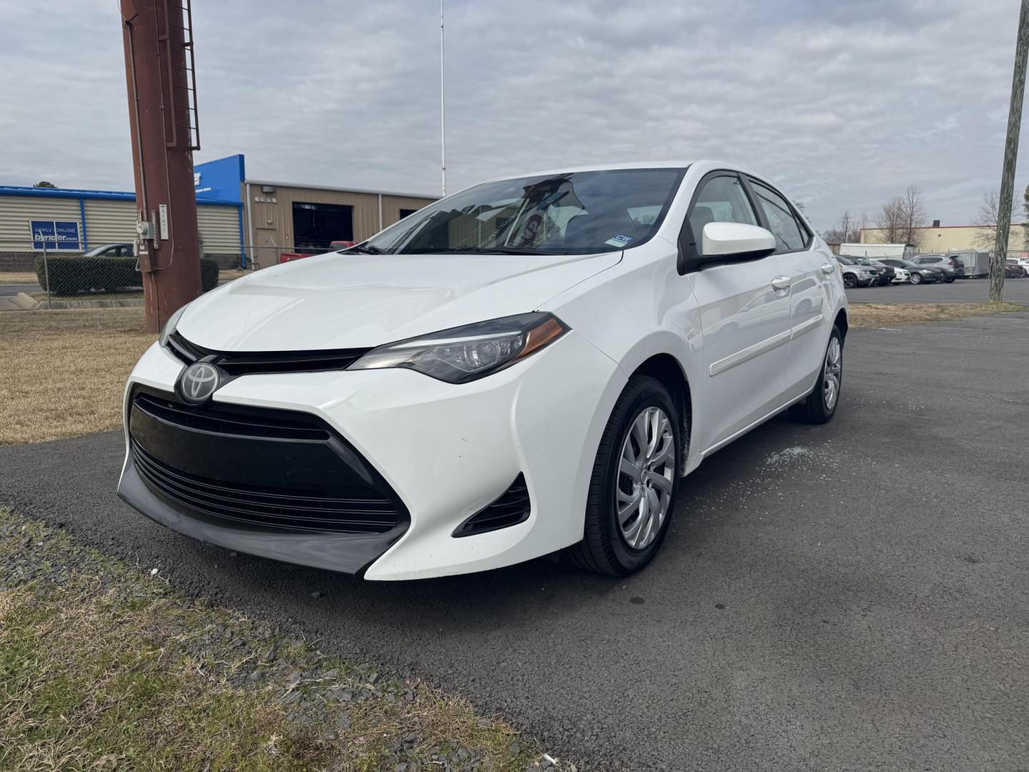 2017 White Toyota Corolla (5YFBURHE4HP) with an 4-Cyl, 1.8 Liter engine, Automatic, CVTi-S transmission, located at 8008 Warden Rd, Sherwood, AR, 72120, (501) 801-6100, 34.830078, -92.186684 - Photo#0