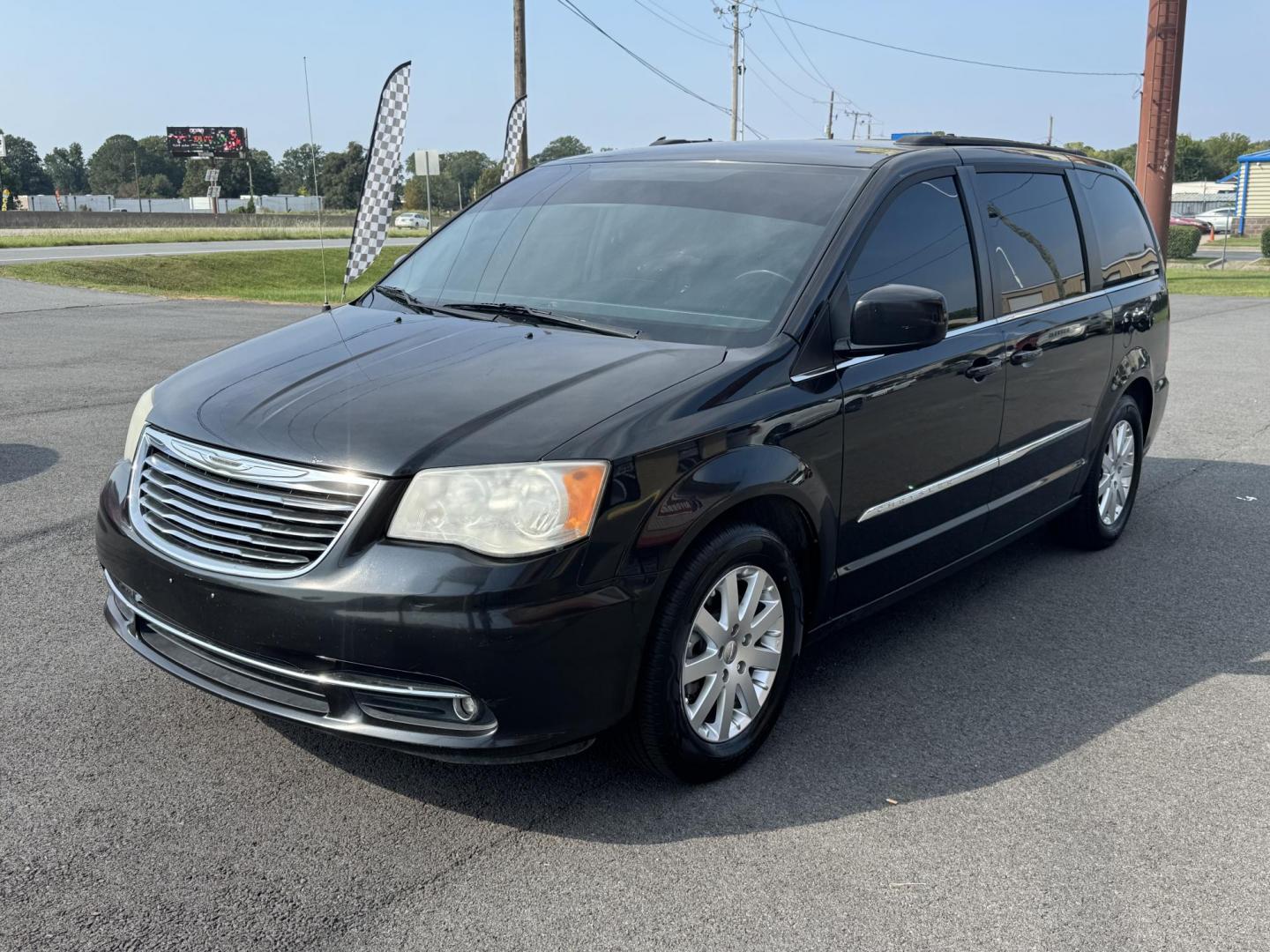 2013 Black Chrysler Town and Country (2C4RC1BG3DR) with an V6, 3.6 Liter engine, Auto, 6-Spd AutoStick transmission, located at 8008 Warden Rd, Sherwood, AR, 72120, (501) 801-6100, 34.830078, -92.186684 - Photo#3