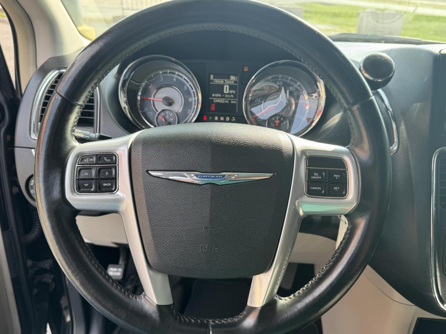 2013 Black Chrysler Town and Country (2C4RC1BG3DR) with an V6, 3.6 Liter engine, Auto, 6-Spd AutoStick transmission, located at 8008 Warden Rd, Sherwood, AR, 72120, (501) 801-6100, 34.830078, -92.186684 - Photo#15