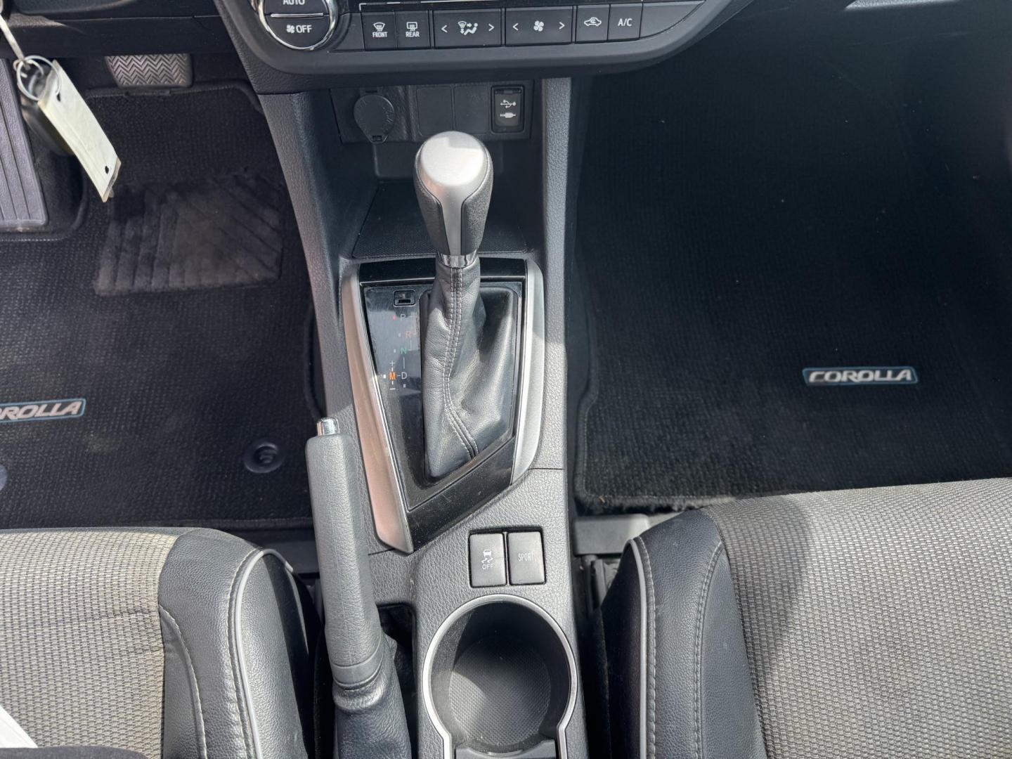 2015 Black Toyota Corolla (2T1BURHEXFC) with an 4-Cyl, 1.8 Liter engine, Auto, CVTi-S Manual transmission, located at 8008 Warden Rd, Sherwood, AR, 72120, (501) 801-6100, 34.830078, -92.186684 - Photo#17