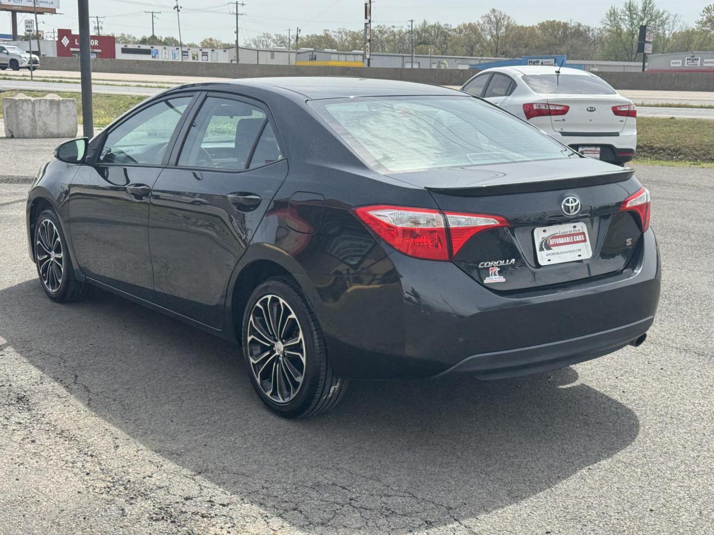 2015 Black Toyota Corolla (2T1BURHEXFC) with an 4-Cyl, 1.8 Liter engine, Auto, CVTi-S Manual transmission, located at 8008 Warden Rd, Sherwood, AR, 72120, (501) 801-6100, 34.830078, -92.186684 - Photo#5