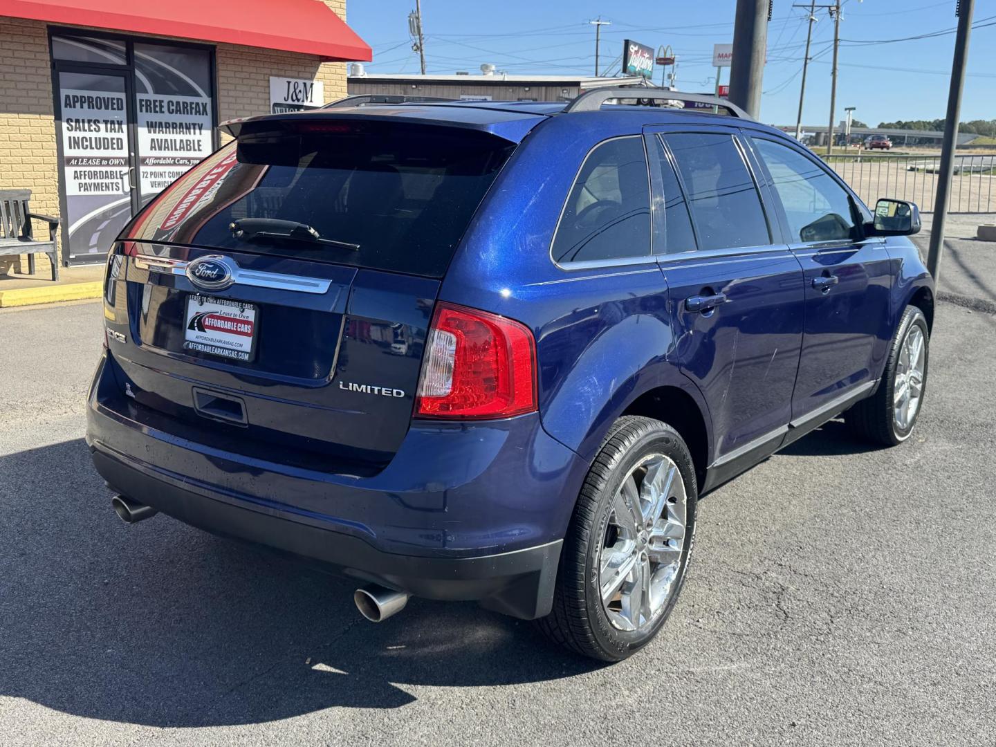 2011 Blue Ford Edge (2FMDK3KC5BB) with an V6, 3.5 Liter engine, Automatic, 6-Spd w/Overdrive transmission, located at 8008 Warden Rd, Sherwood, AR, 72120, (501) 801-6100, 34.830078, -92.186684 - Photo#7