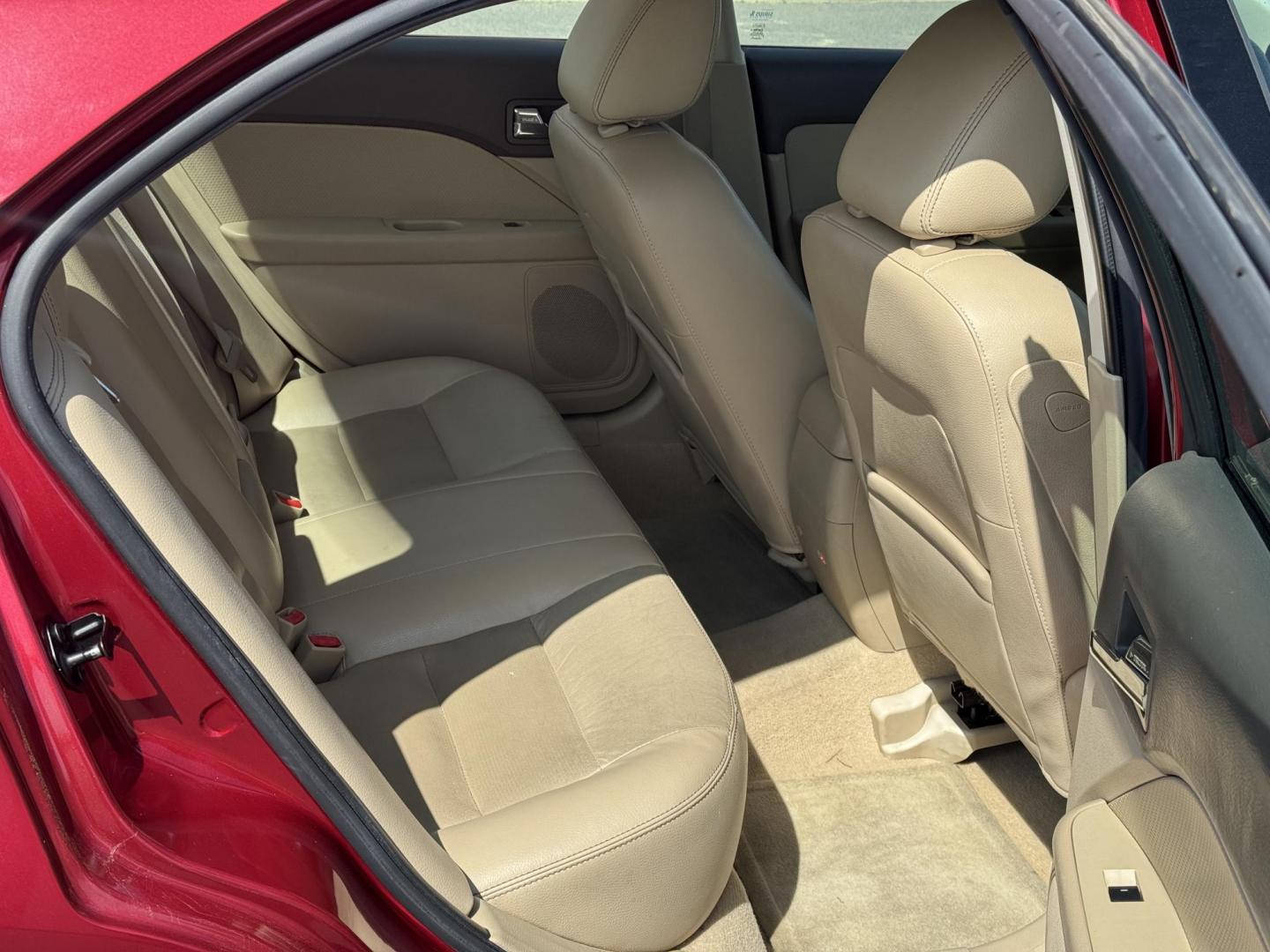 2009 Maroon Ford Fusion (3FAHP08139R) with an V6, 3.0 Liter engine, Automatic, 6-Spd w/Overdrive transmission, located at 8008 Warden Rd, Sherwood, AR, 72120, (501) 801-6100, 34.830078, -92.186684 - Photo#9