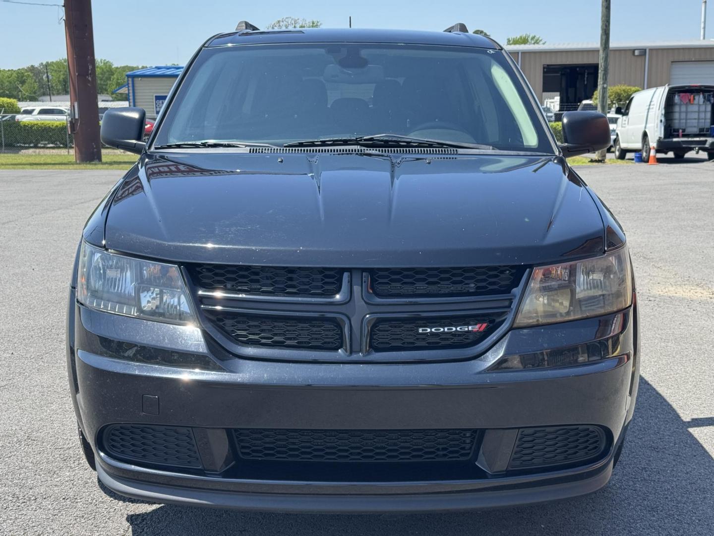 2018 Black Dodge Journey (3C4PDCAB0JT) with an 4-Cyl, 2.4 Liter engine, Automatic, 4-Spd w/AutoStick transmission, located at 8008 Warden Rd, Sherwood, AR, 72120, (501) 801-6100, 34.830078, -92.186684 - Photo#1