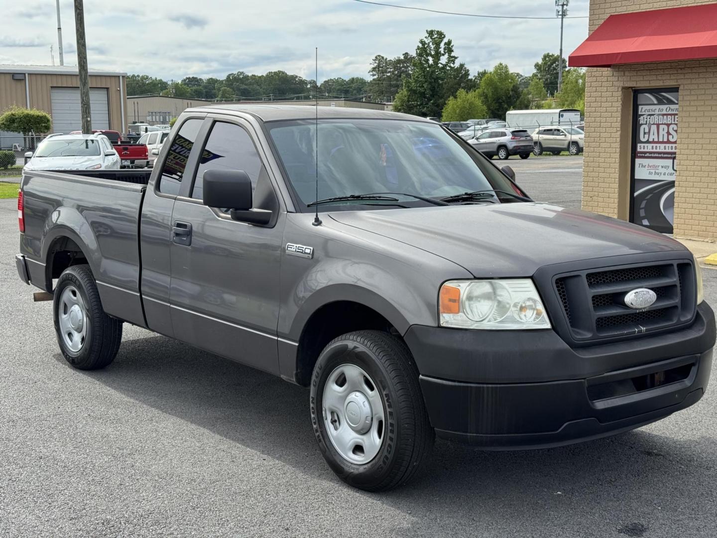 2008 Gray Ford F150 Regular Cab (1FTRF12228K) with an V8, 4.6 Liter engine, Automatic, 4-Spd w/Overdrive transmission, located at 8008 Warden Rd, Sherwood, AR, 72120, (501) 801-6100, 34.830078, -92.186684 - Photo#1