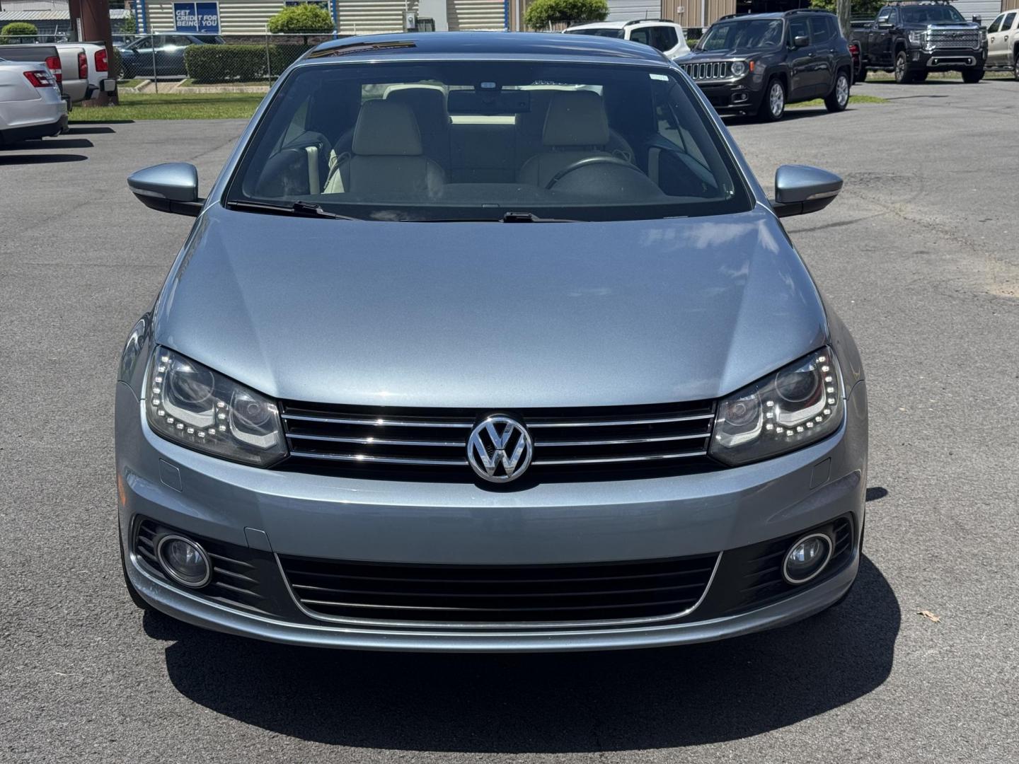 2014 Blue Volkswagen Eos (WVWFW8AH6EV) with an 4-Cyl, Turbo, 2.0 Liter engine, Auto, 6-Spd DSG Tiptronic transmission, located at 8008 Warden Rd, Sherwood, AR, 72120, (501) 801-6100, 34.830078, -92.186684 - Photo#3