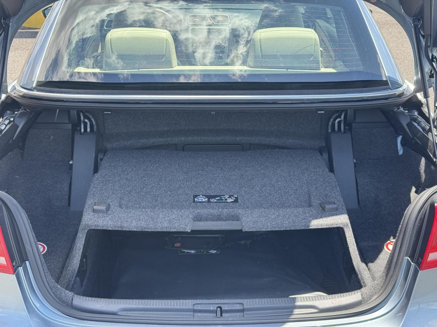 2014 Blue Volkswagen Eos (WVWFW8AH6EV) with an 4-Cyl, Turbo, 2.0 Liter engine, Auto, 6-Spd DSG Tiptronic transmission, located at 8008 Warden Rd, Sherwood, AR, 72120, (501) 801-6100, 34.830078, -92.186684 - Photo#13