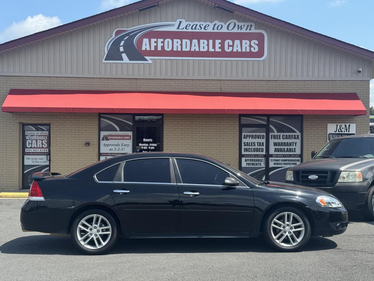 2013 Black Chevrolet Impala (2G1WC5E31D1) with an V6, 3.6 Liter engine, Auto, 6-Spd Overdrive transmission, located at 8008 Warden Rd, Sherwood, AR, 72120, (501) 801-6100, 34.830078, -92.186684 - Photo#0