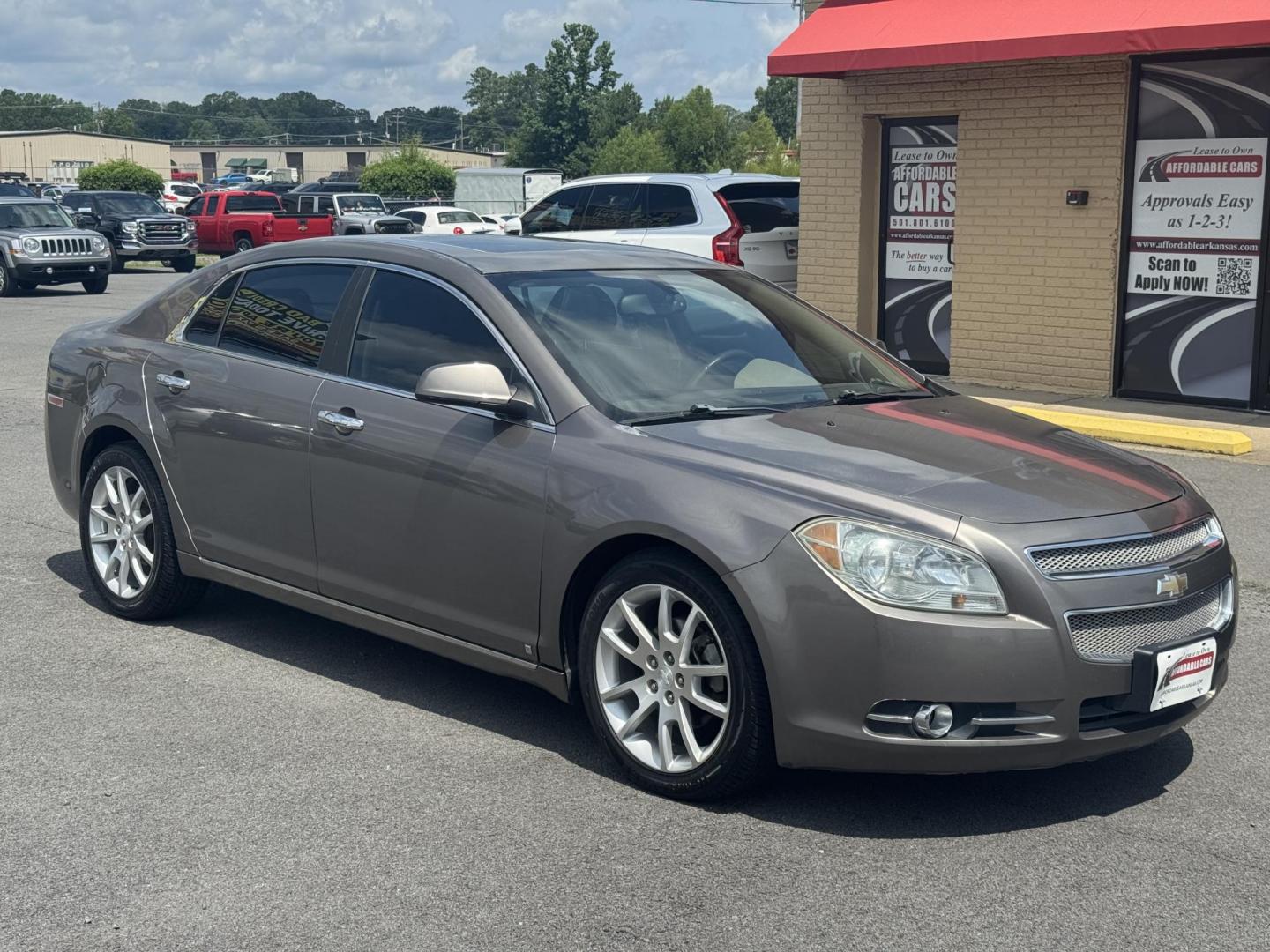 2010 Beige Chevrolet Malibu (1G1ZE5E7XAF) with an V6, 3.6 Liter engine, Auto, 6-Spd Overdrive and TAPshft transmission, located at 8008 Warden Rd, Sherwood, AR, 72120, (501) 801-6100, 34.830078, -92.186684 - Photo#1