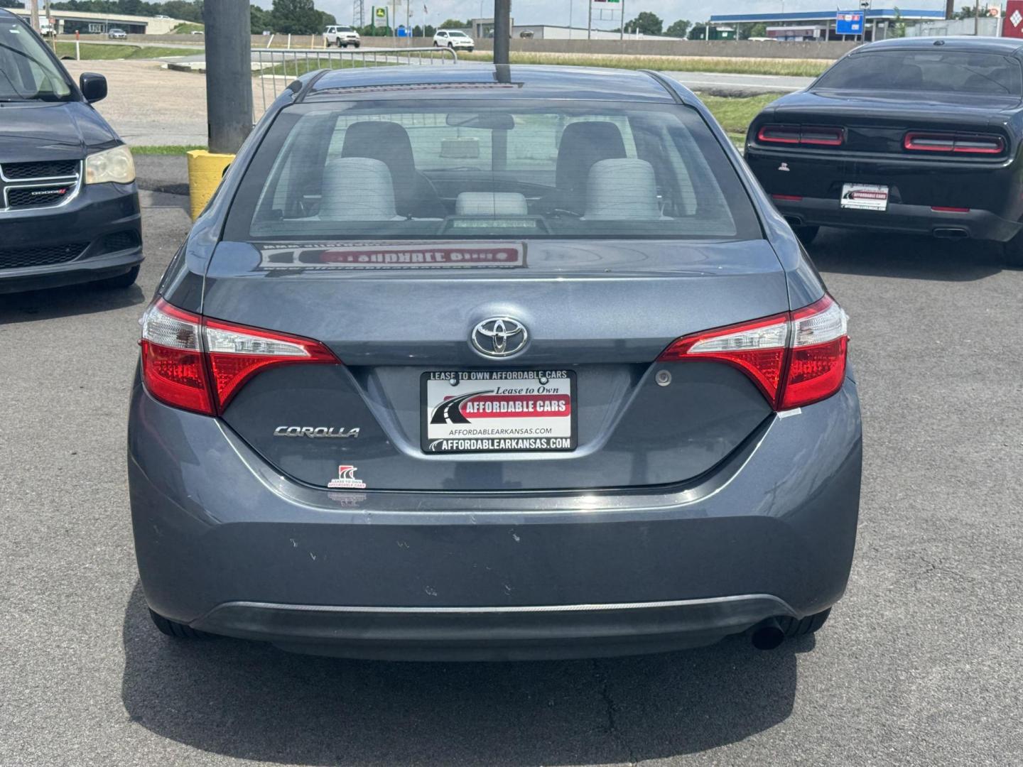 2014 Blue Toyota Corolla (5YFBURHE0EP) with an 4-Cyl, 1.8 Liter engine, Automatic, CVTi-S transmission, located at 8008 Warden Rd, Sherwood, AR, 72120, (501) 801-6100, 34.830078, -92.186684 - Photo#6