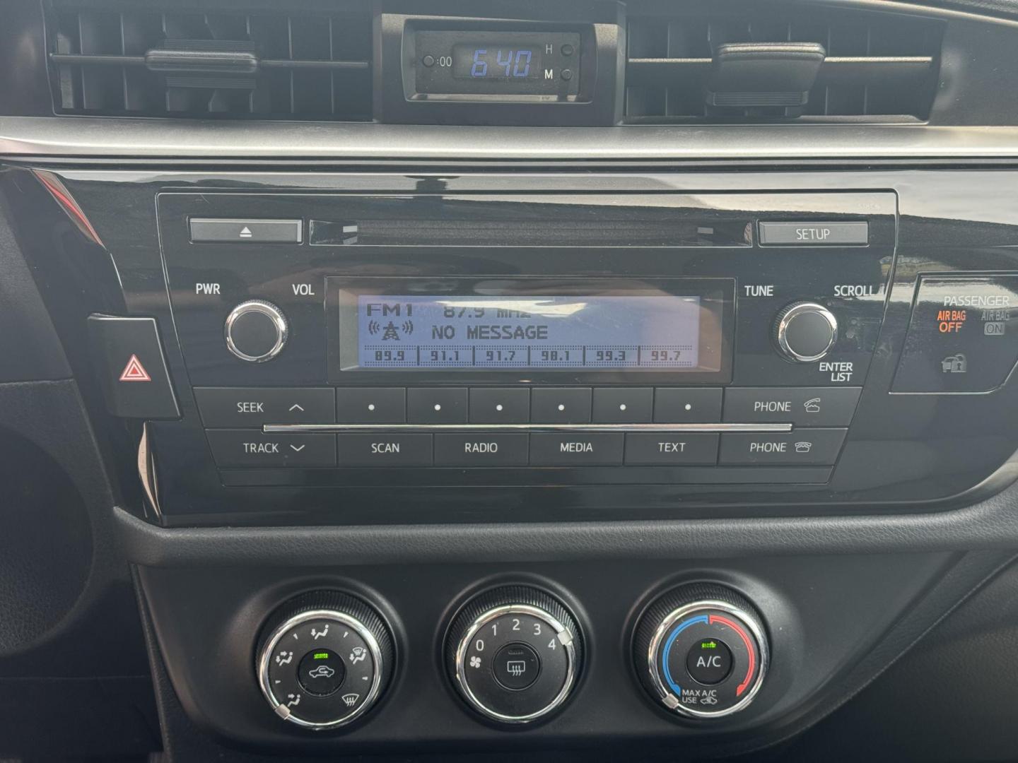 2014 Blue Toyota Corolla (5YFBURHE0EP) with an 4-Cyl, 1.8 Liter engine, Automatic, CVTi-S transmission, located at 8008 Warden Rd, Sherwood, AR, 72120, (501) 801-6100, 34.830078, -92.186684 - Photo#13