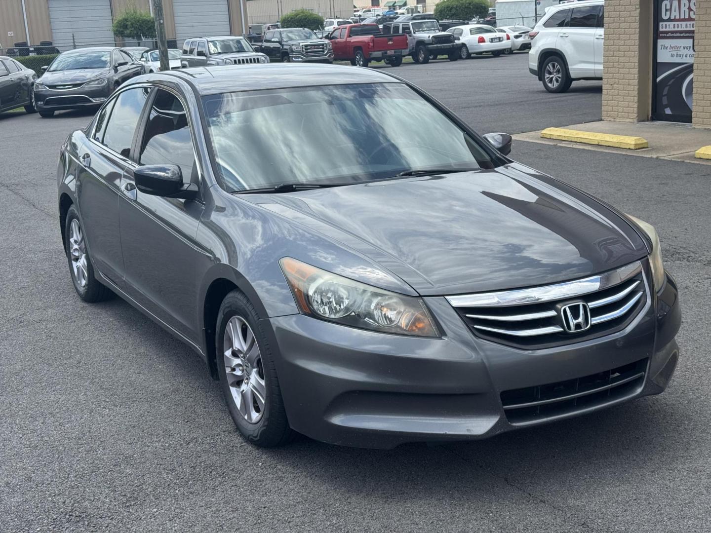 2012 Gray Honda Accord (1HGCP2F61CA) with an 4-Cyl, VTEC, 2.4 Liter engine, Automatic, 5-Spd transmission, located at 8008 Warden Rd, Sherwood, AR, 72120, (501) 801-6100, 34.830078, -92.186684 - Photo#1