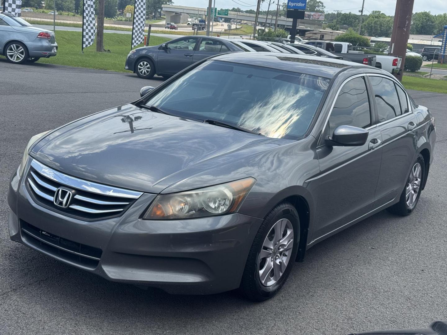 2012 Gray Honda Accord (1HGCP2F61CA) with an 4-Cyl, VTEC, 2.4 Liter engine, Automatic, 5-Spd transmission, located at 8008 Warden Rd, Sherwood, AR, 72120, (501) 801-6100, 34.830078, -92.186684 - Photo#3