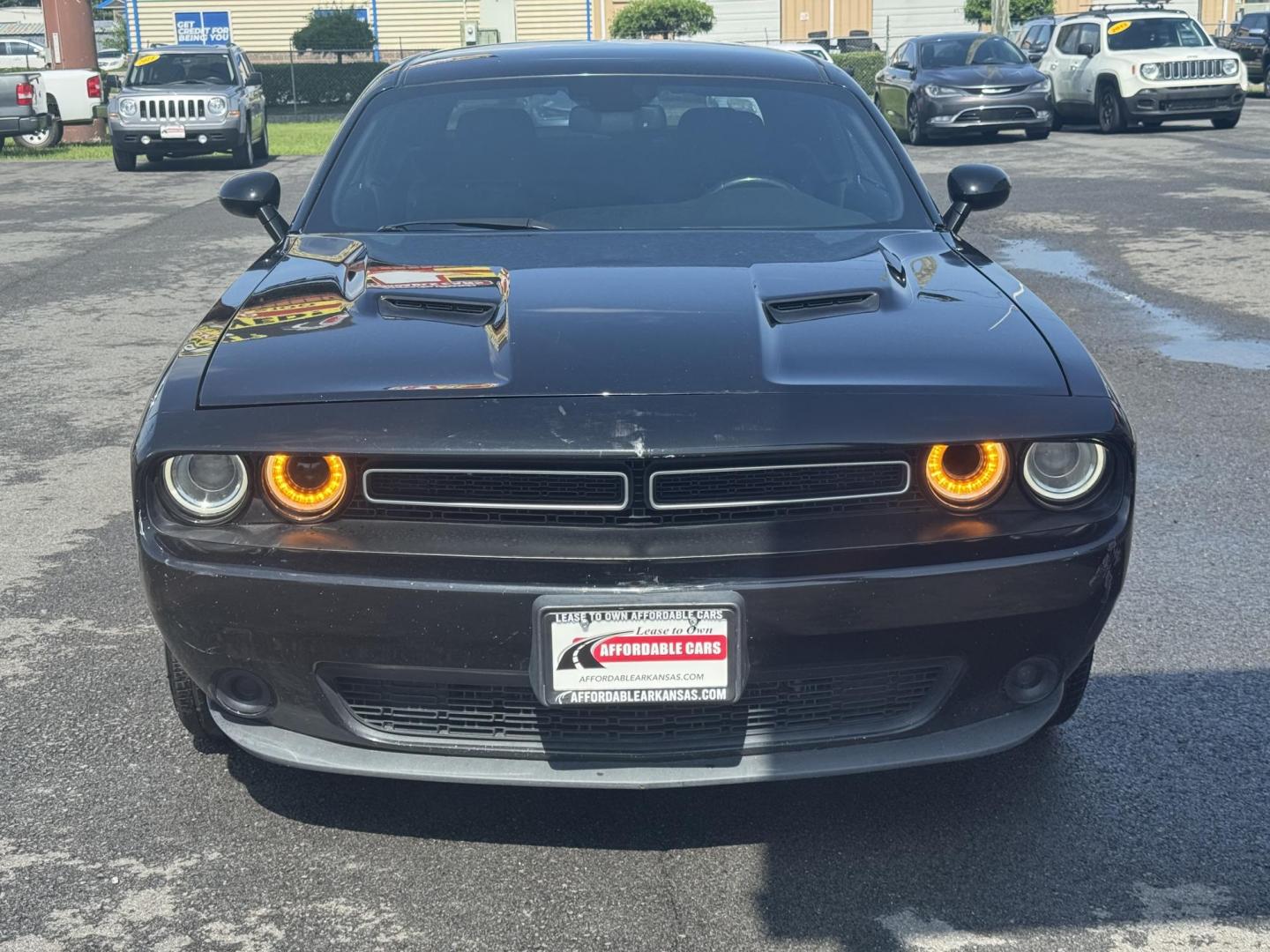 2015 Black Dodge Challenger (2C3CDZAG8FH) with an V6, 3.6 Liter engine, Automatic, 8-Spd transmission, located at 8008 Warden Rd, Sherwood, AR, 72120, (501) 801-6100, 34.830078, -92.186684 - Photo#2