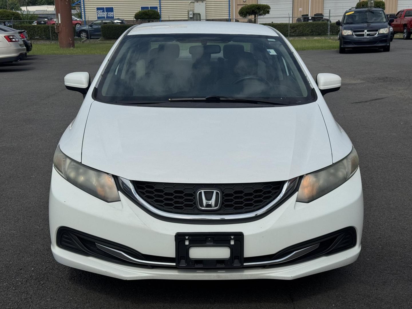 2014 White Honda Civic (19XFB2F55EE) with an 4-Cyl, i-VTEC, 1.8 Liter engine, Automatic, CVT transmission, located at 8008 Warden Rd, Sherwood, AR, 72120, (501) 801-6100, 34.830078, -92.186684 - Photo#2