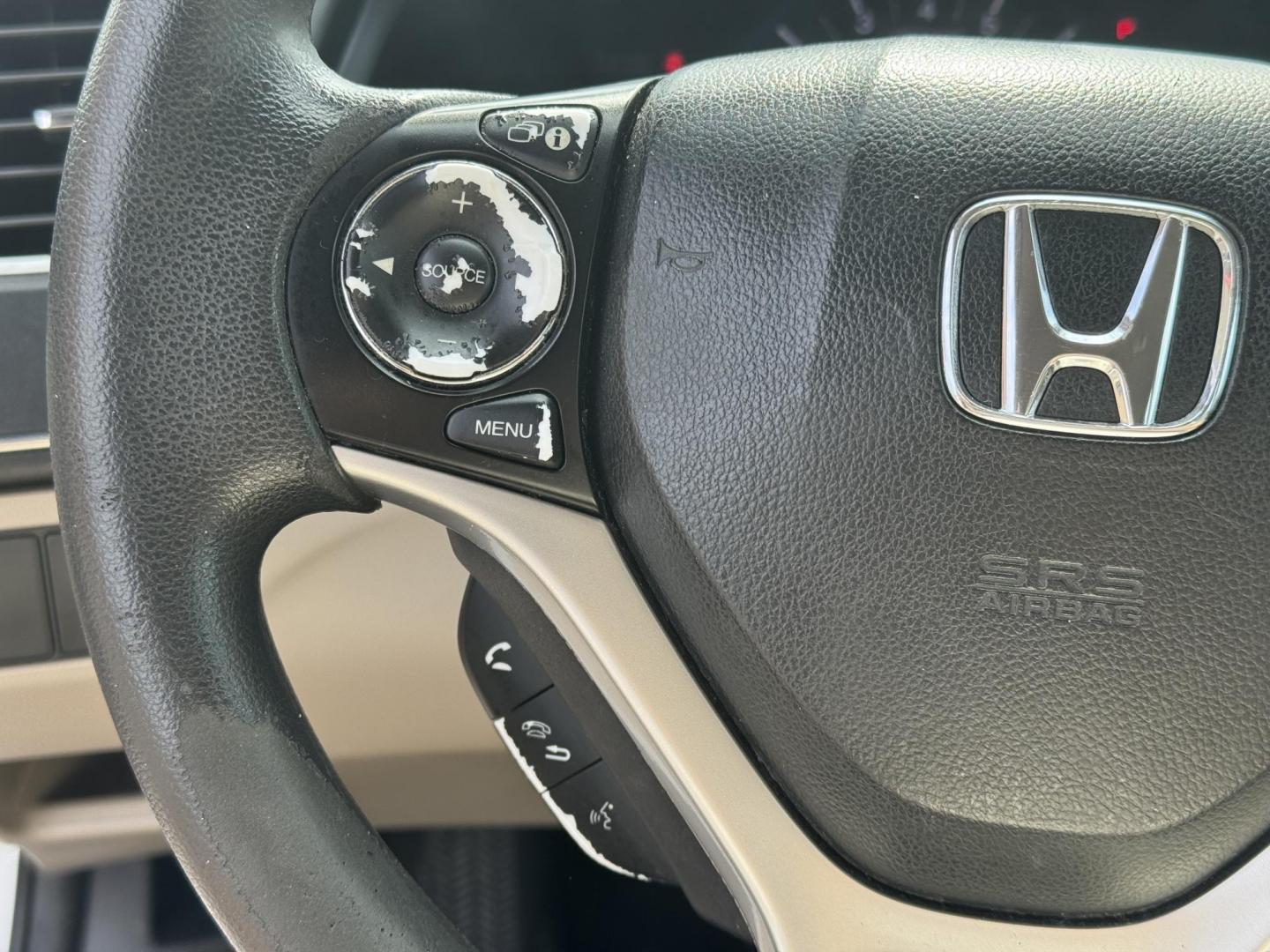 2014 White Honda Civic (19XFB2F55EE) with an 4-Cyl, i-VTEC, 1.8 Liter engine, Automatic, CVT transmission, located at 8008 Warden Rd, Sherwood, AR, 72120, (501) 801-6100, 34.830078, -92.186684 - Photo#15