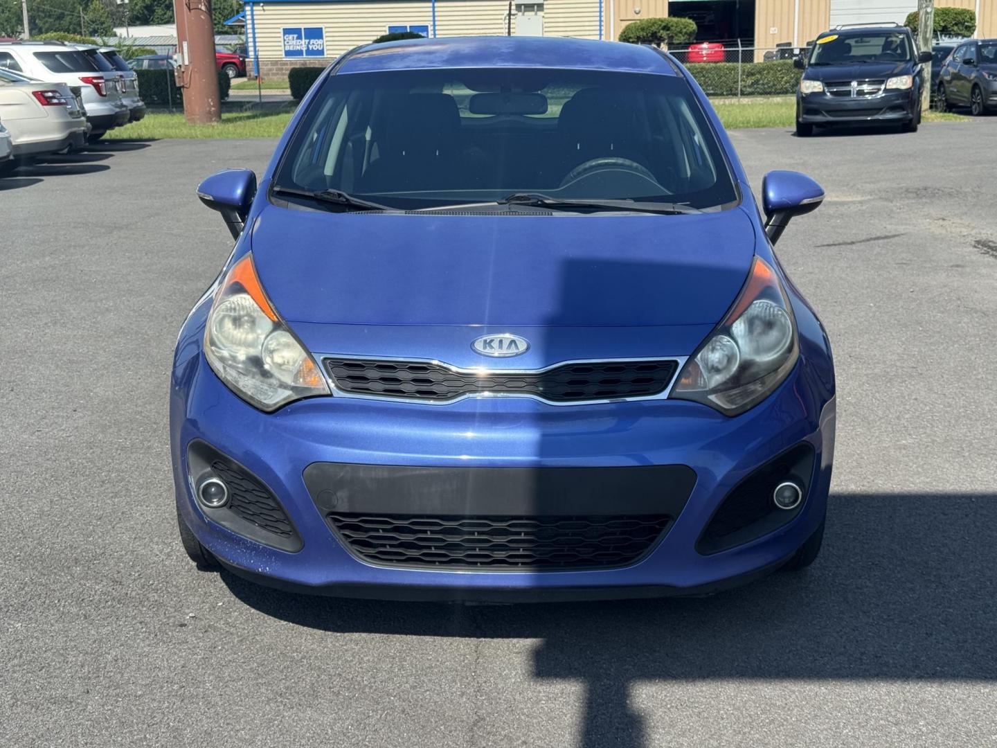 2012 Blue Kia Rio (KNADN5A34C6) with an 4-Cyl, 1.6 Liter engine, Automatic, 6-Spd w/Overdrive transmission, located at 8008 Warden Rd, Sherwood, AR, 72120, (501) 801-6100, 34.830078, -92.186684 - Photo#2